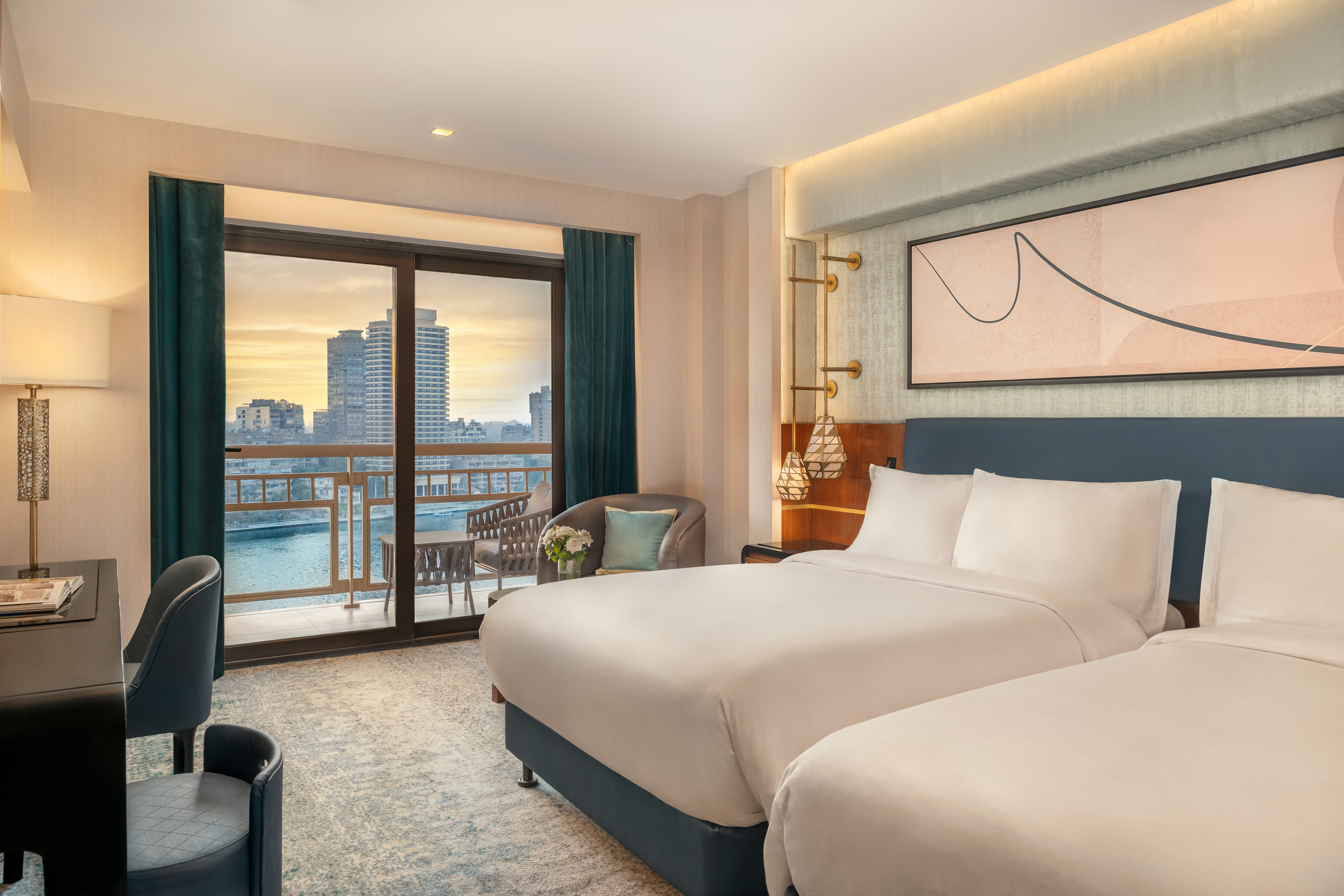 Suite Two Double Beds with Views