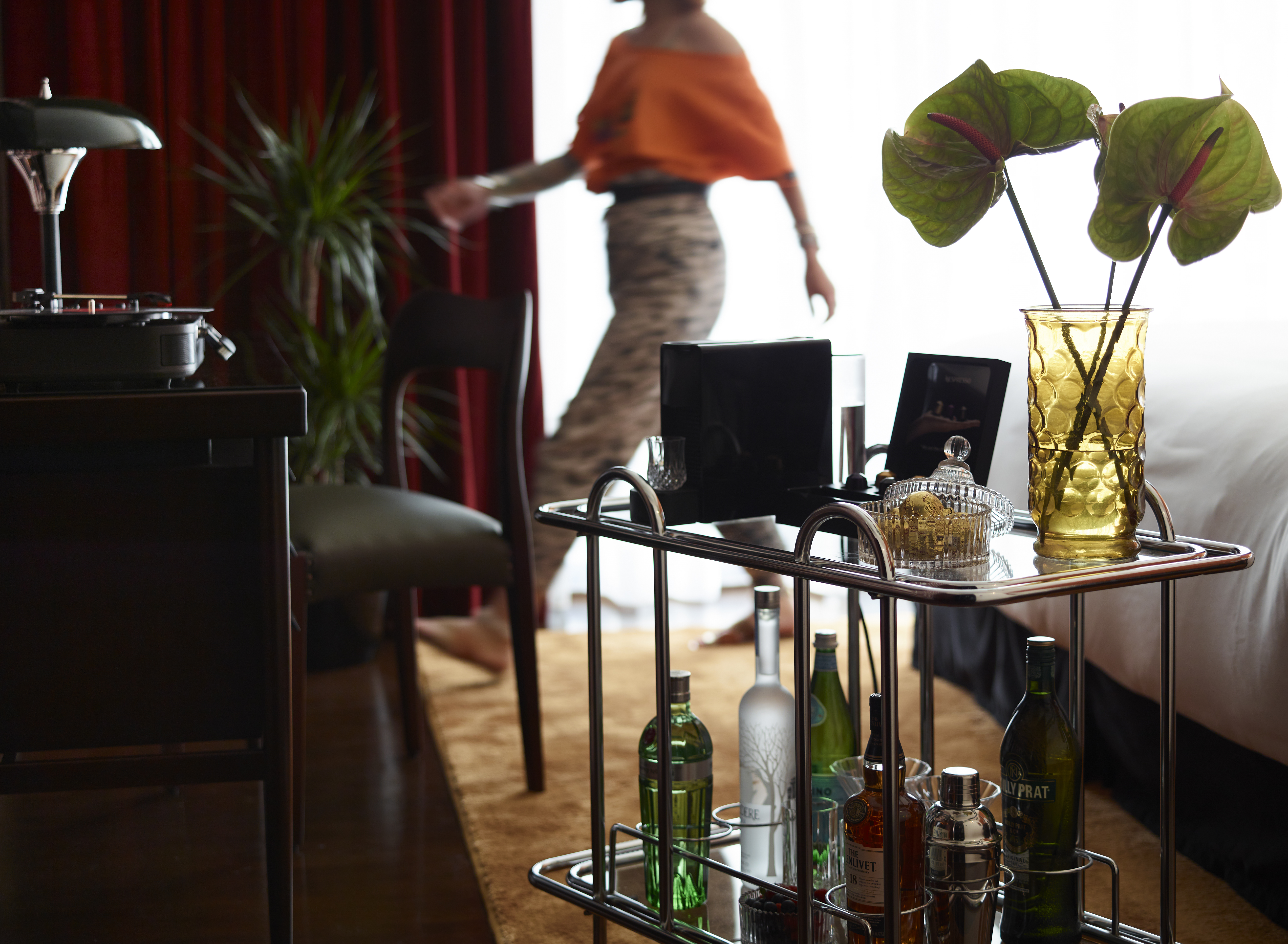 Double Single Deluxe with Balcony