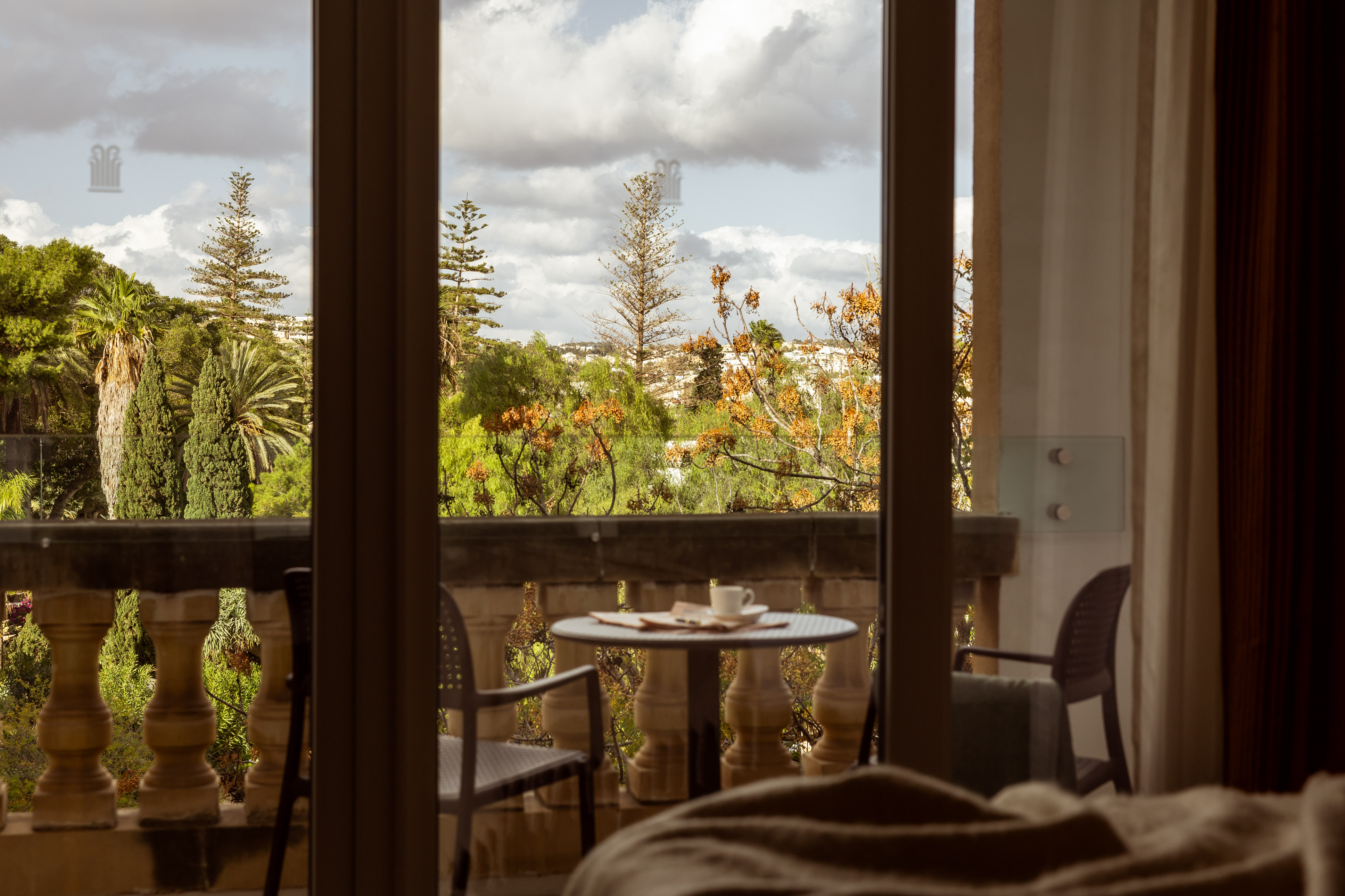 Double Garden View with Balcony
