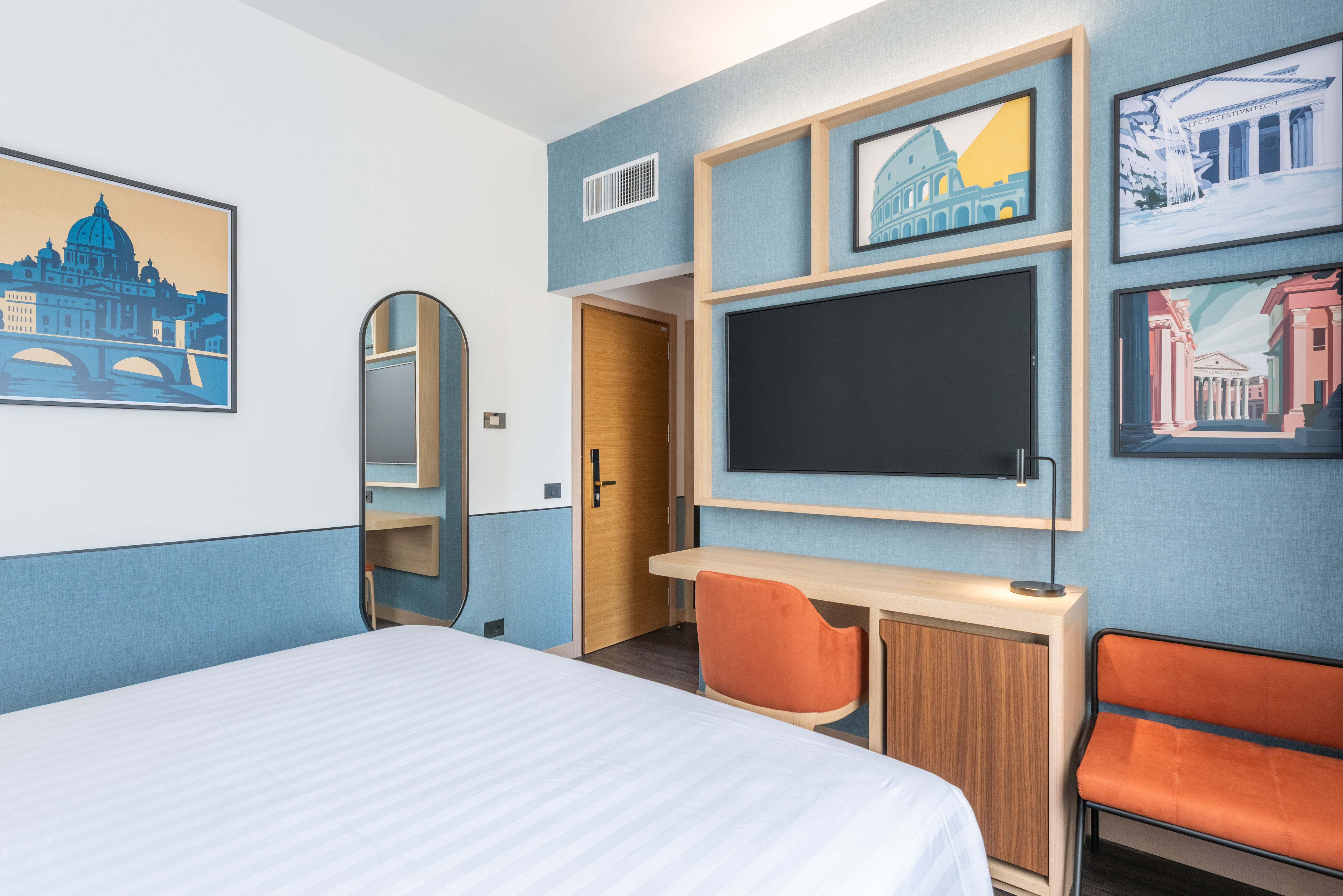 Double King Size Bed