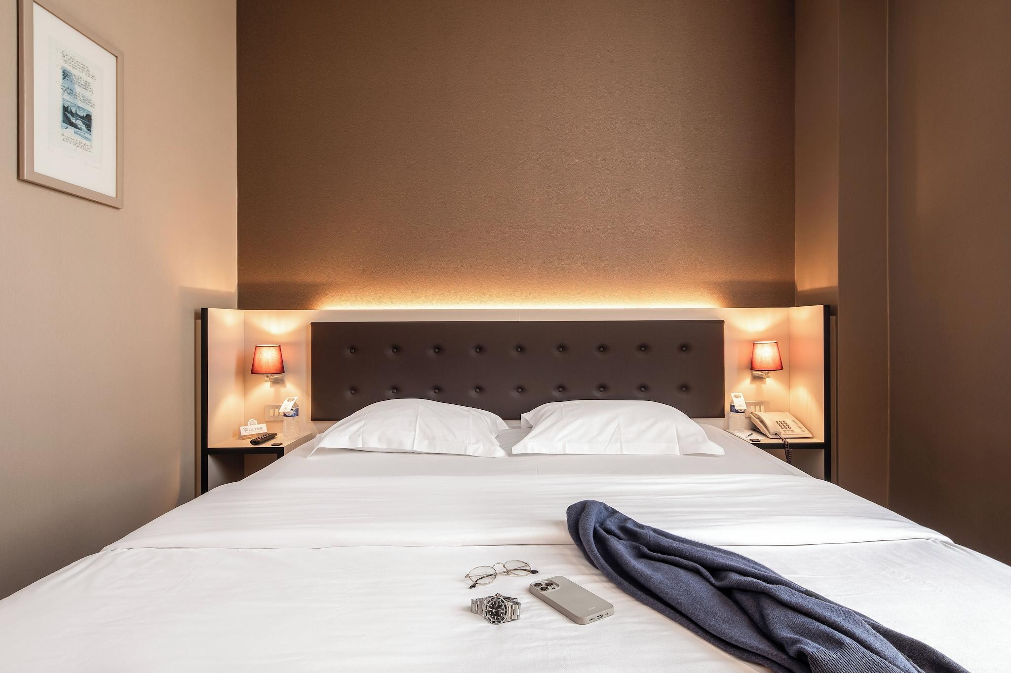 Single with Double Bed