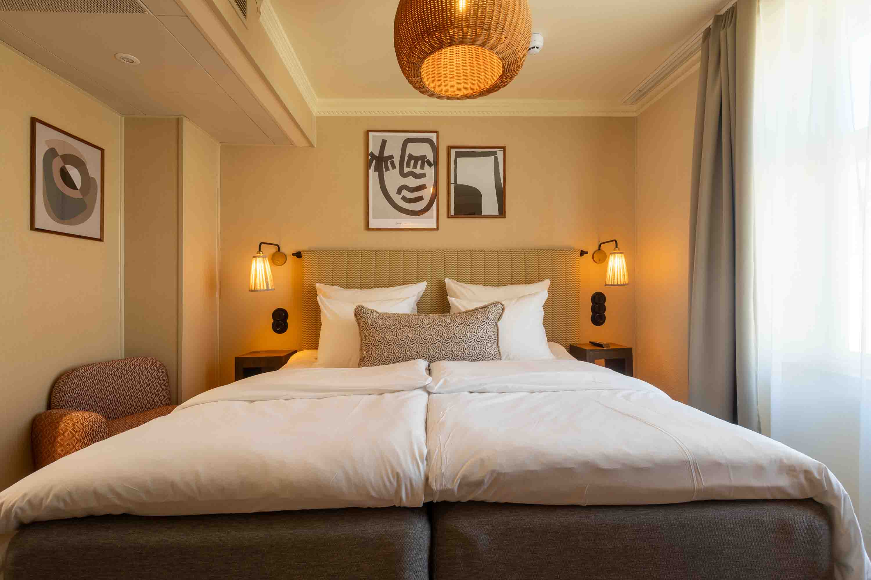 Double King Size Bed