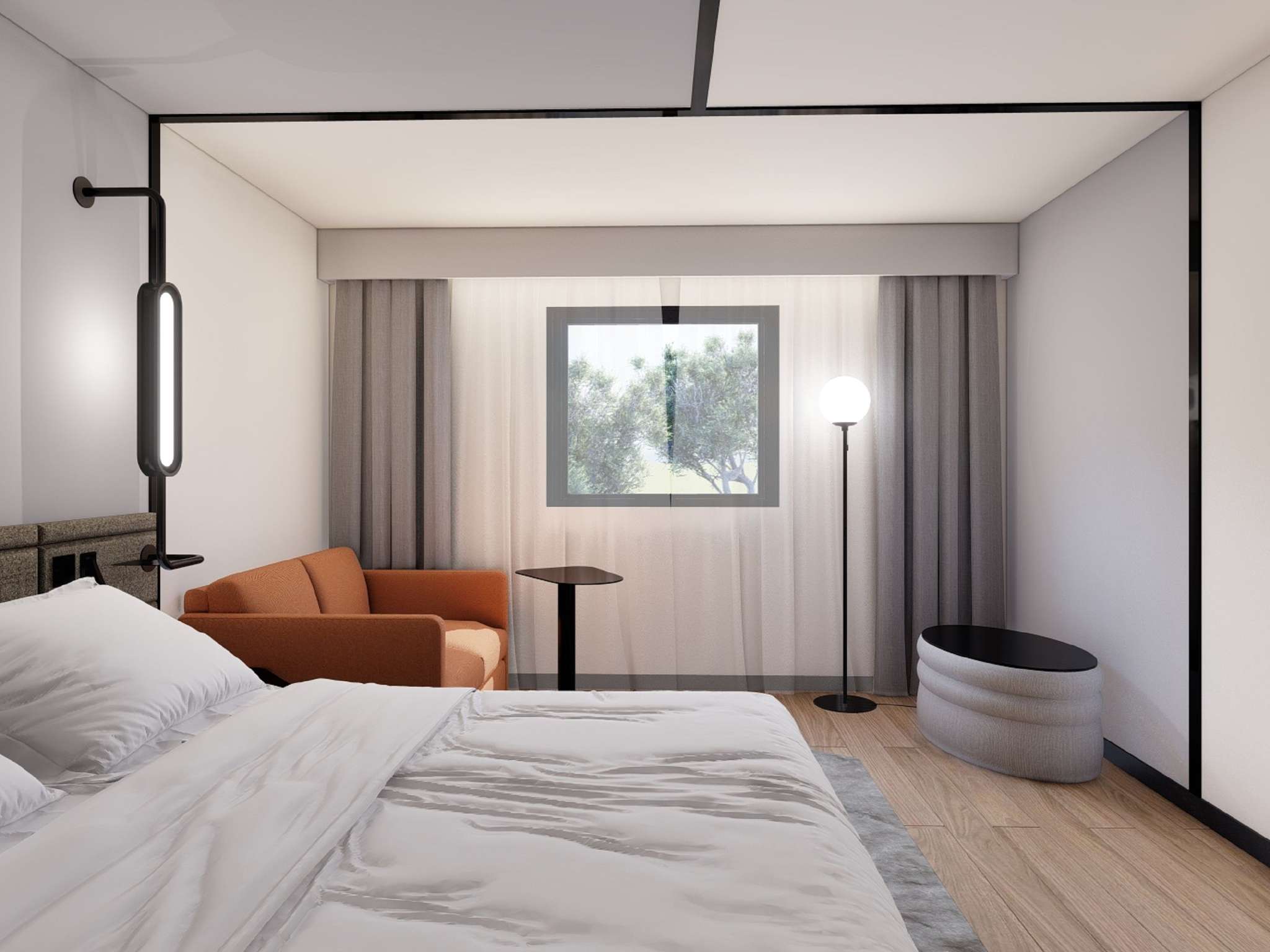 Double Executive Queen Bed