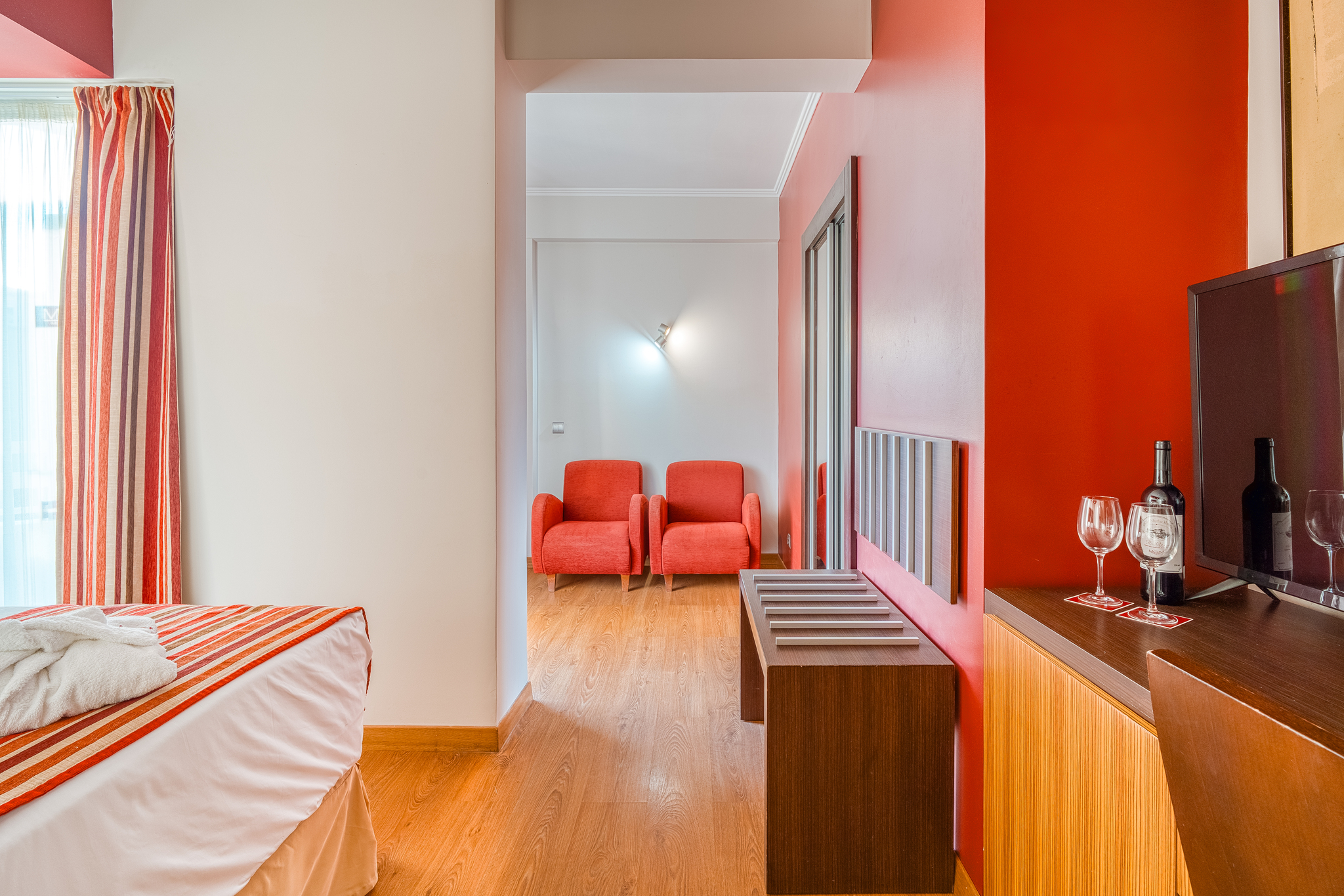 Double or Twin Mountain View