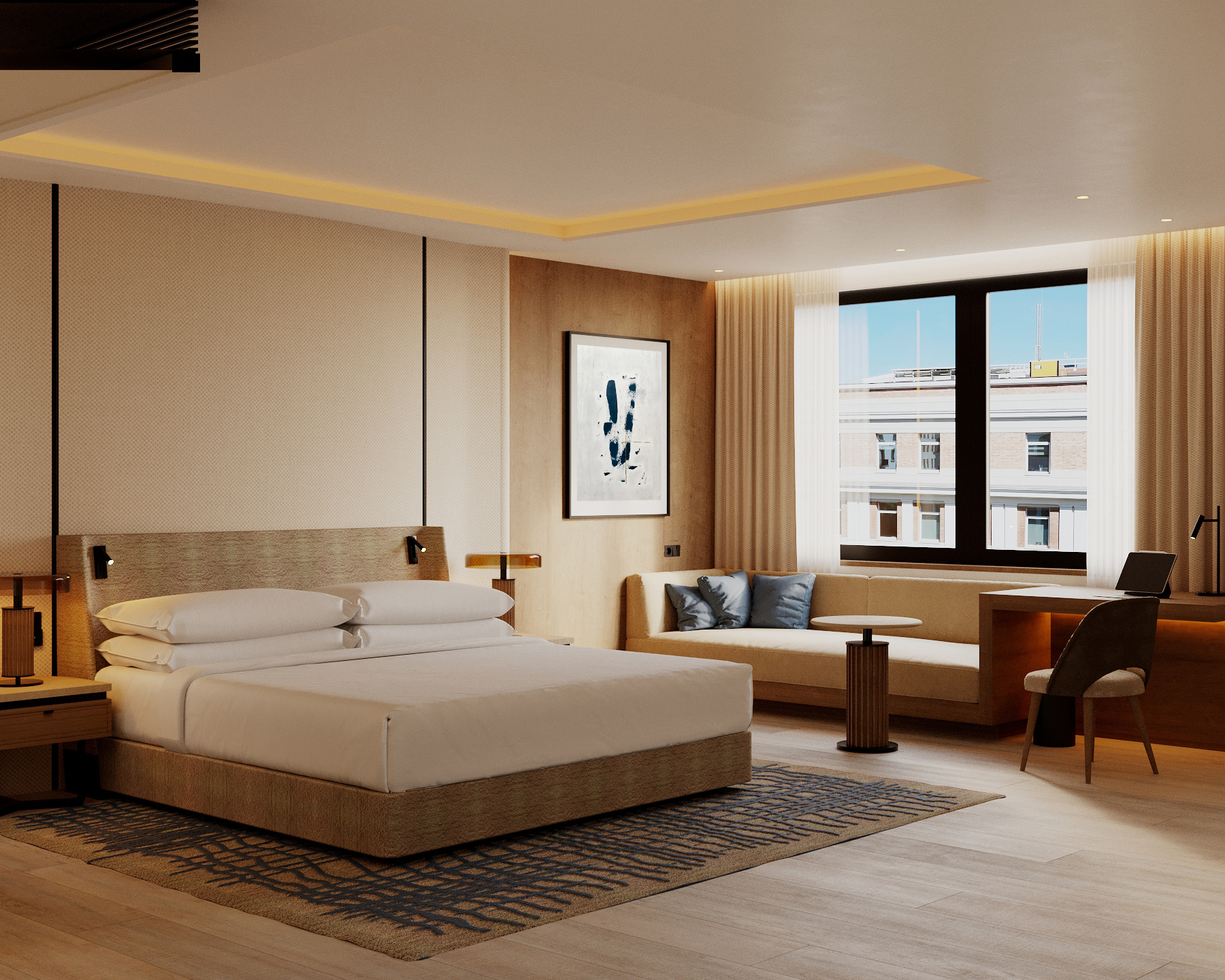 Double Classic King Bed