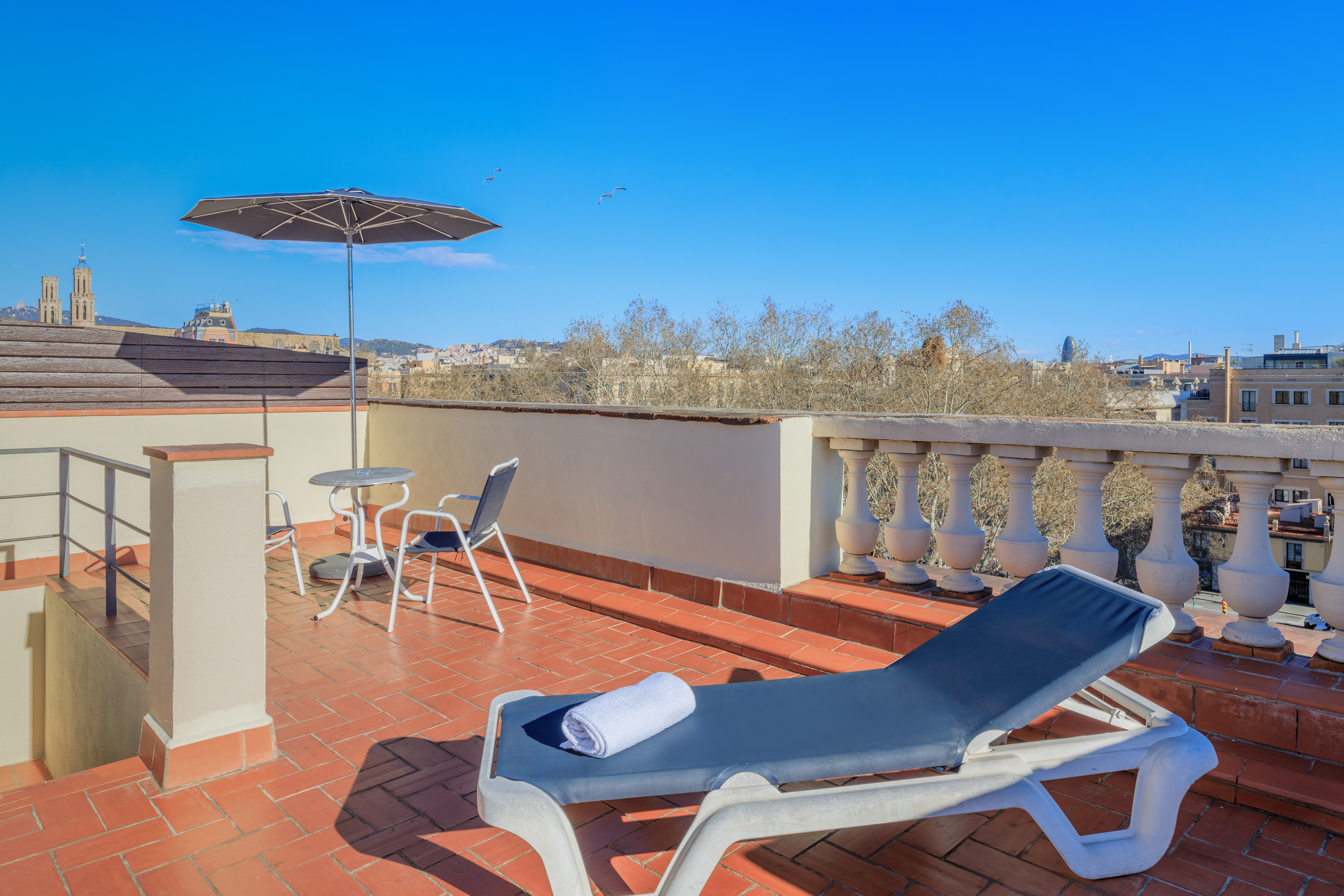 Double or Twin with Terrace