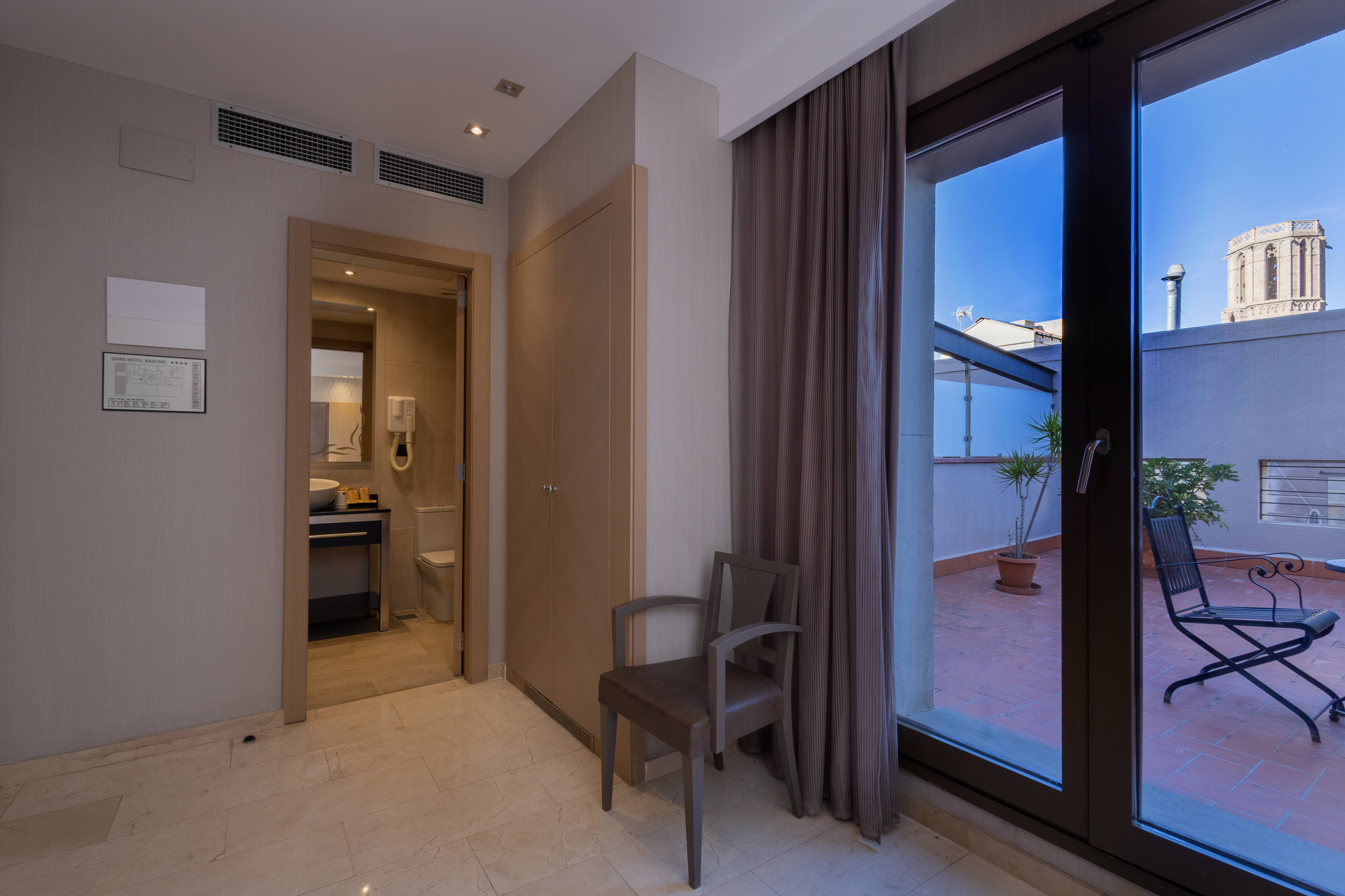 Double or Twin with Terrace