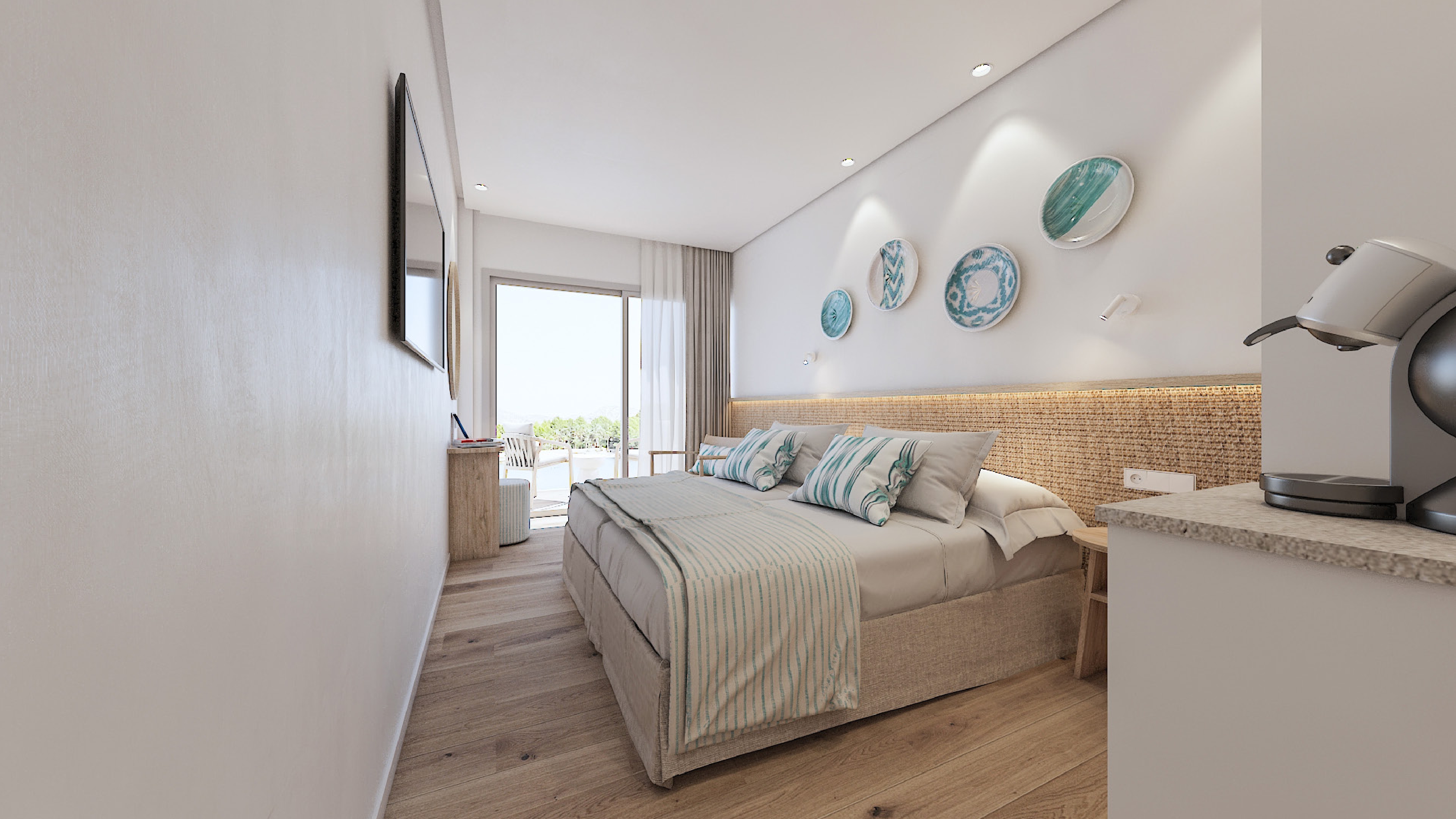 Double Side Sea View One Bedroom