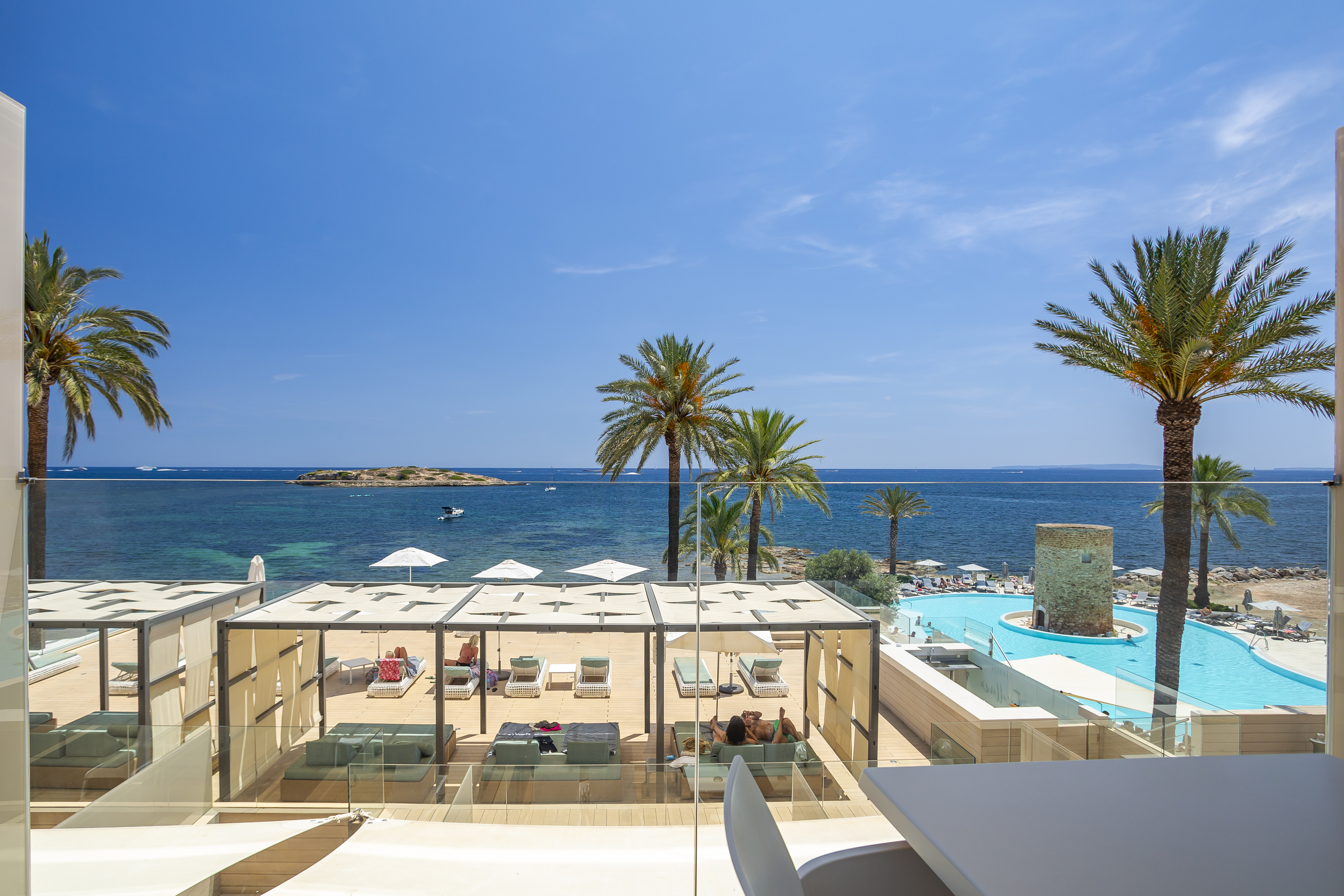 Double Single Sea View with Air Conditioning