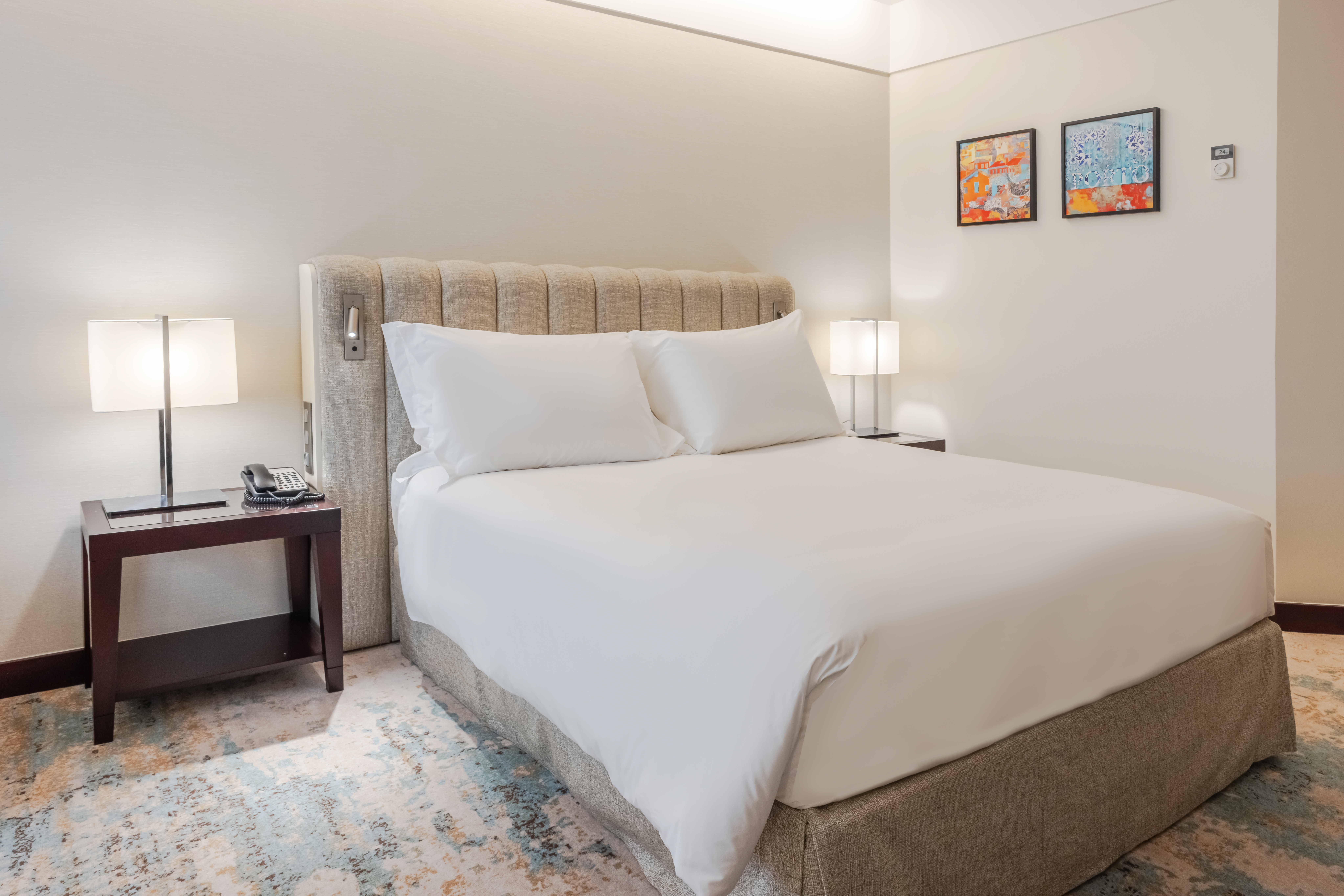 Double Queen Size Bed