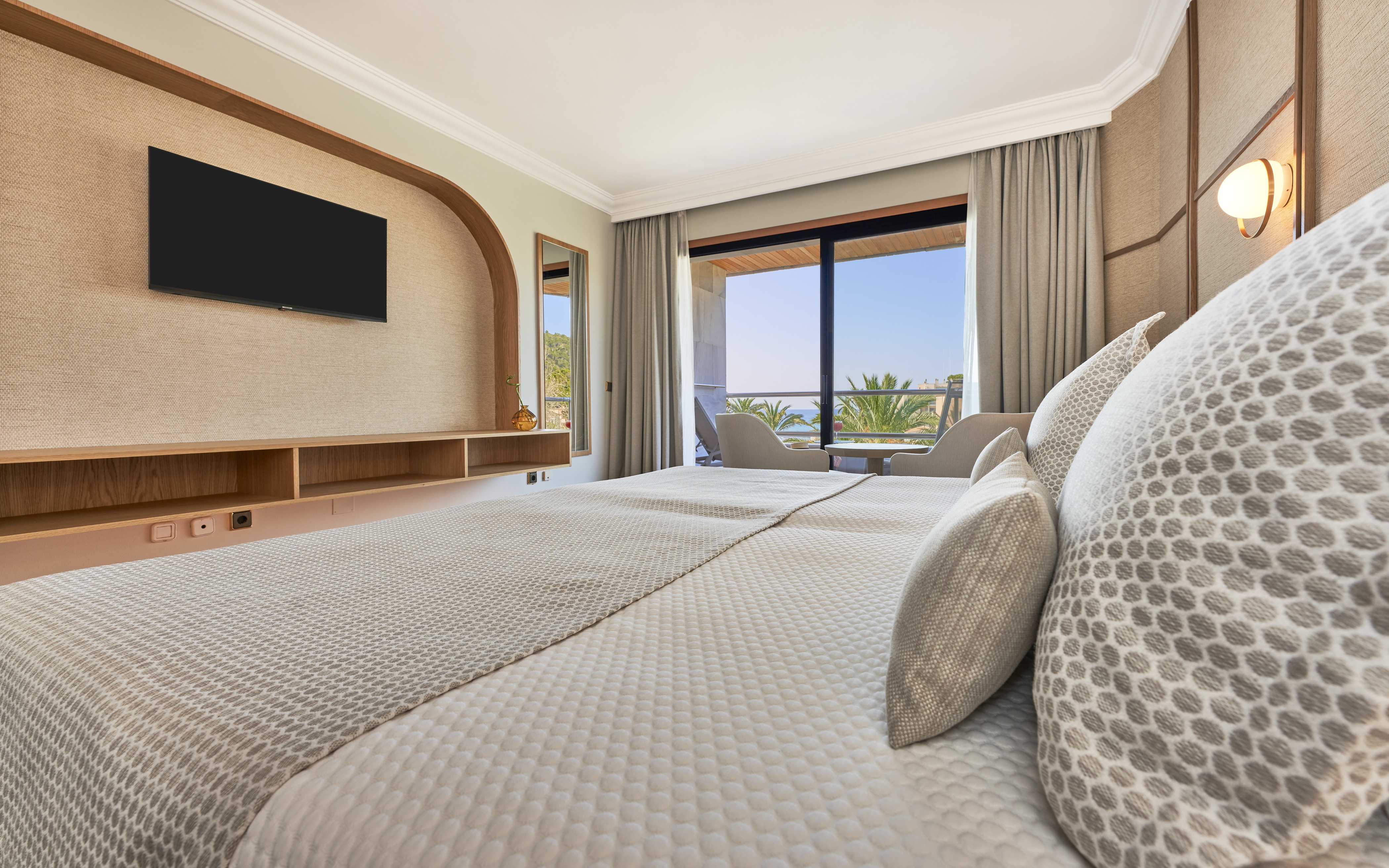 Double Single Sea View with Balcony