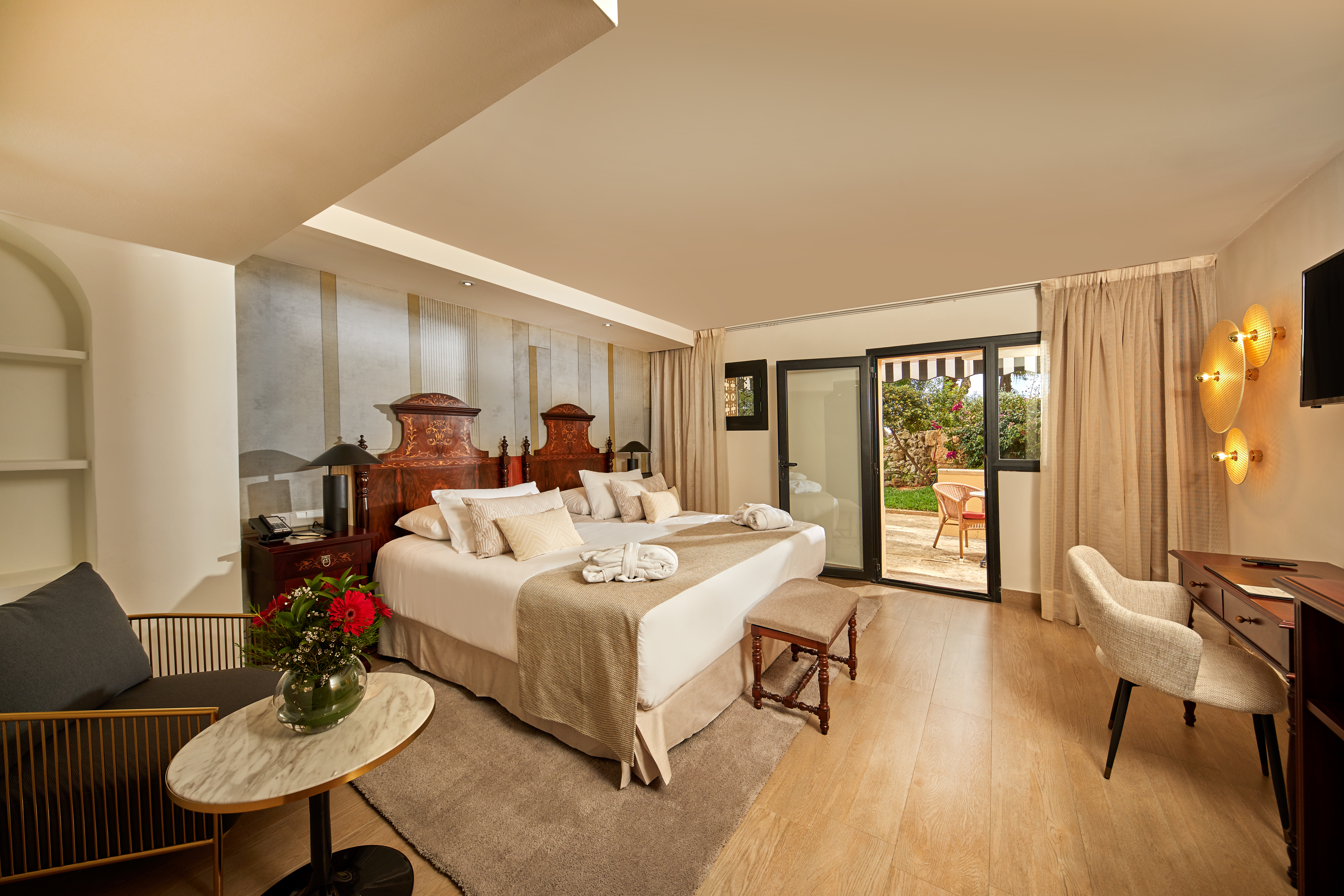 Double Single Deluxe Garden View