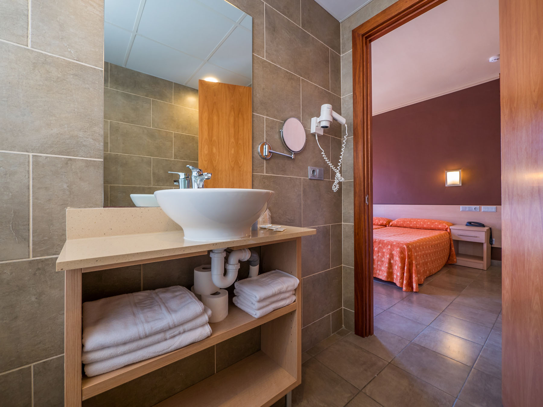 Quadruple with Balcony