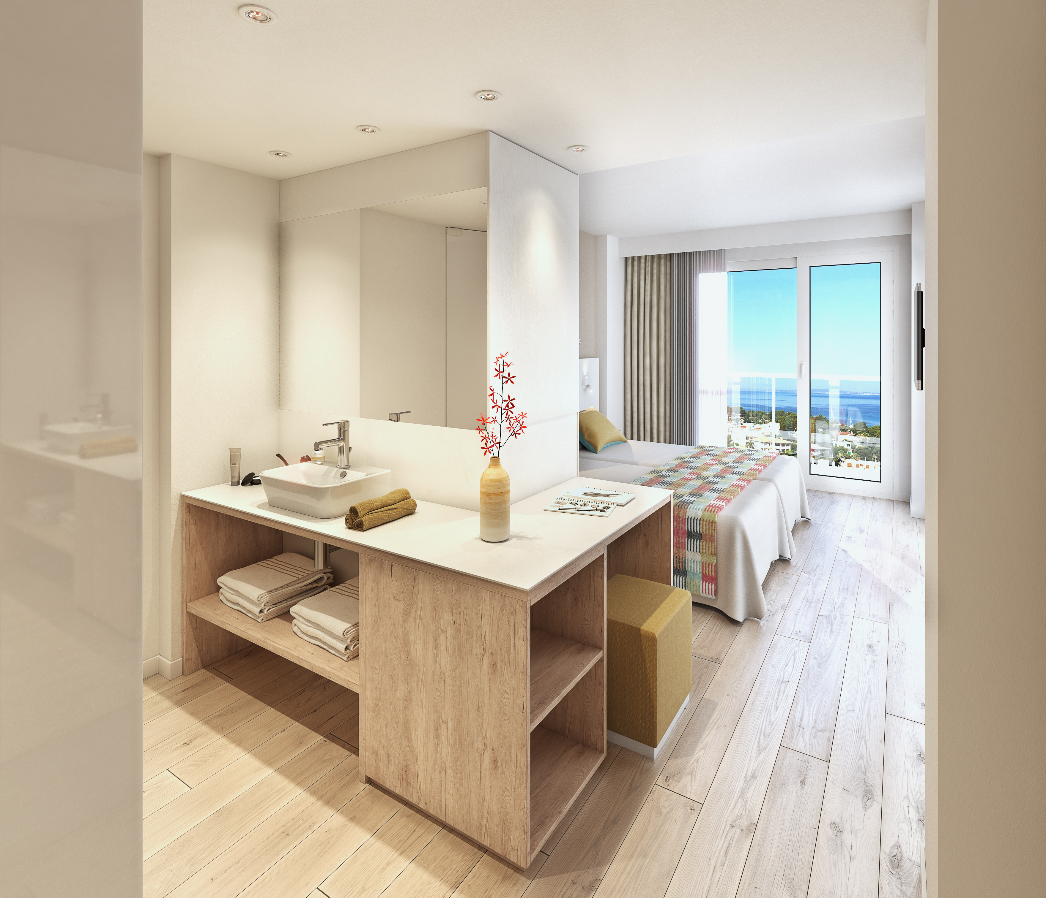 Double or Twin Sea View