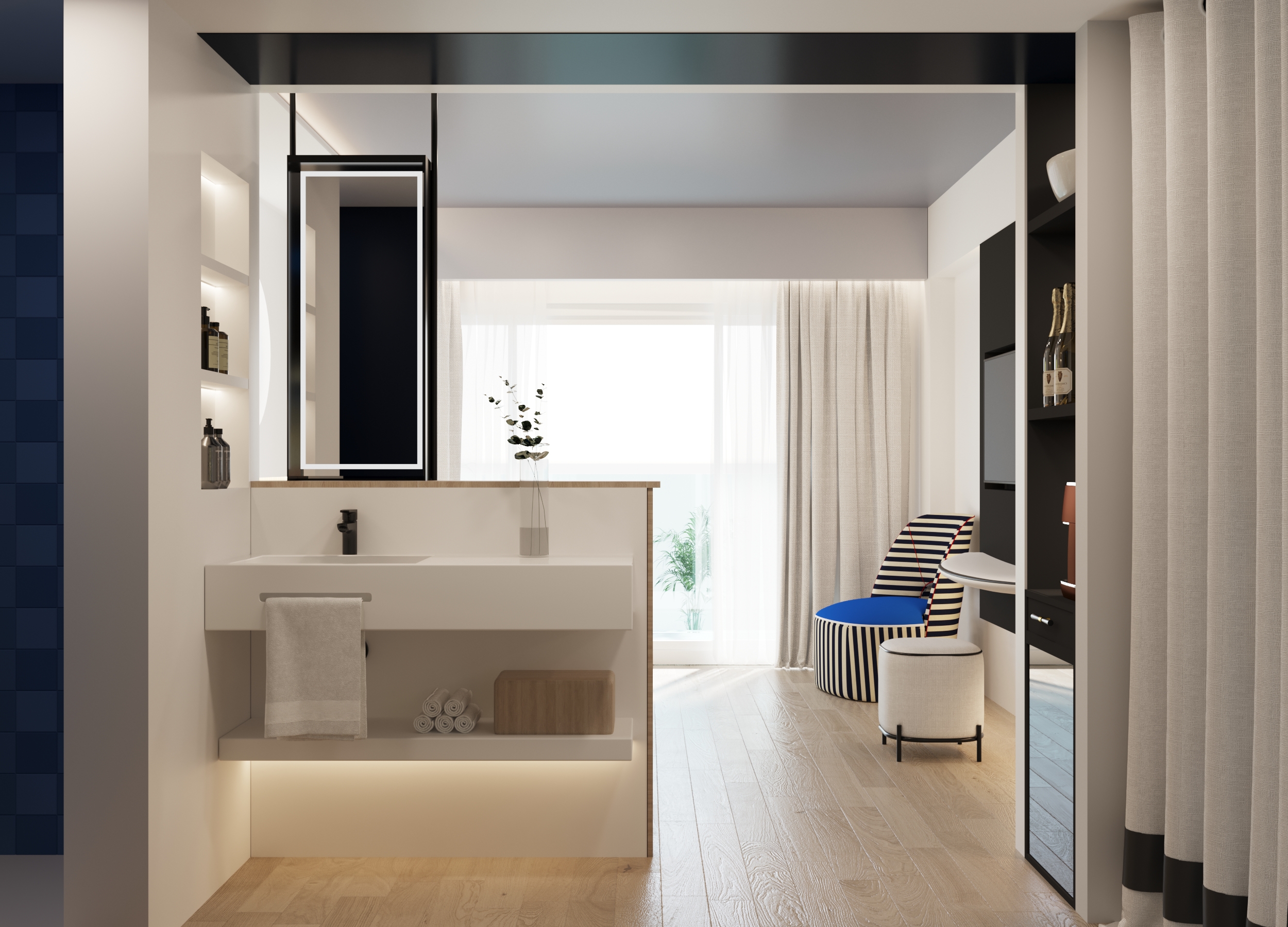 Double Single Sea View