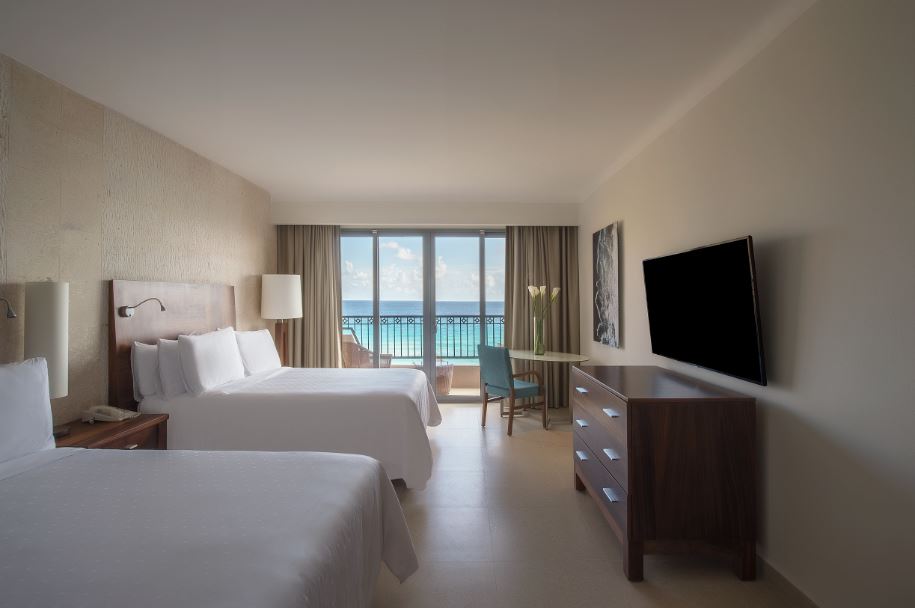 Double Ocean Front Two Double Beds