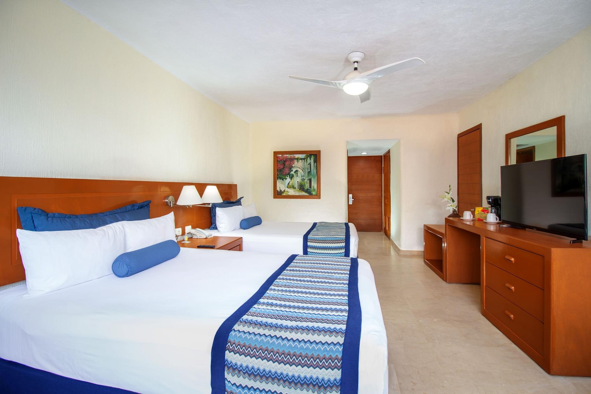 Double Two Double Beds