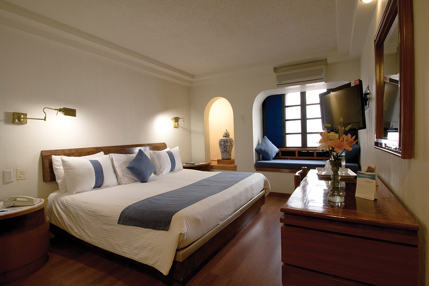 Double Two Double Beds