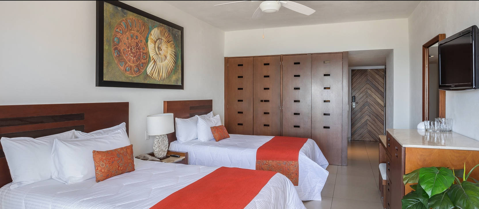 Double Two Double Beds