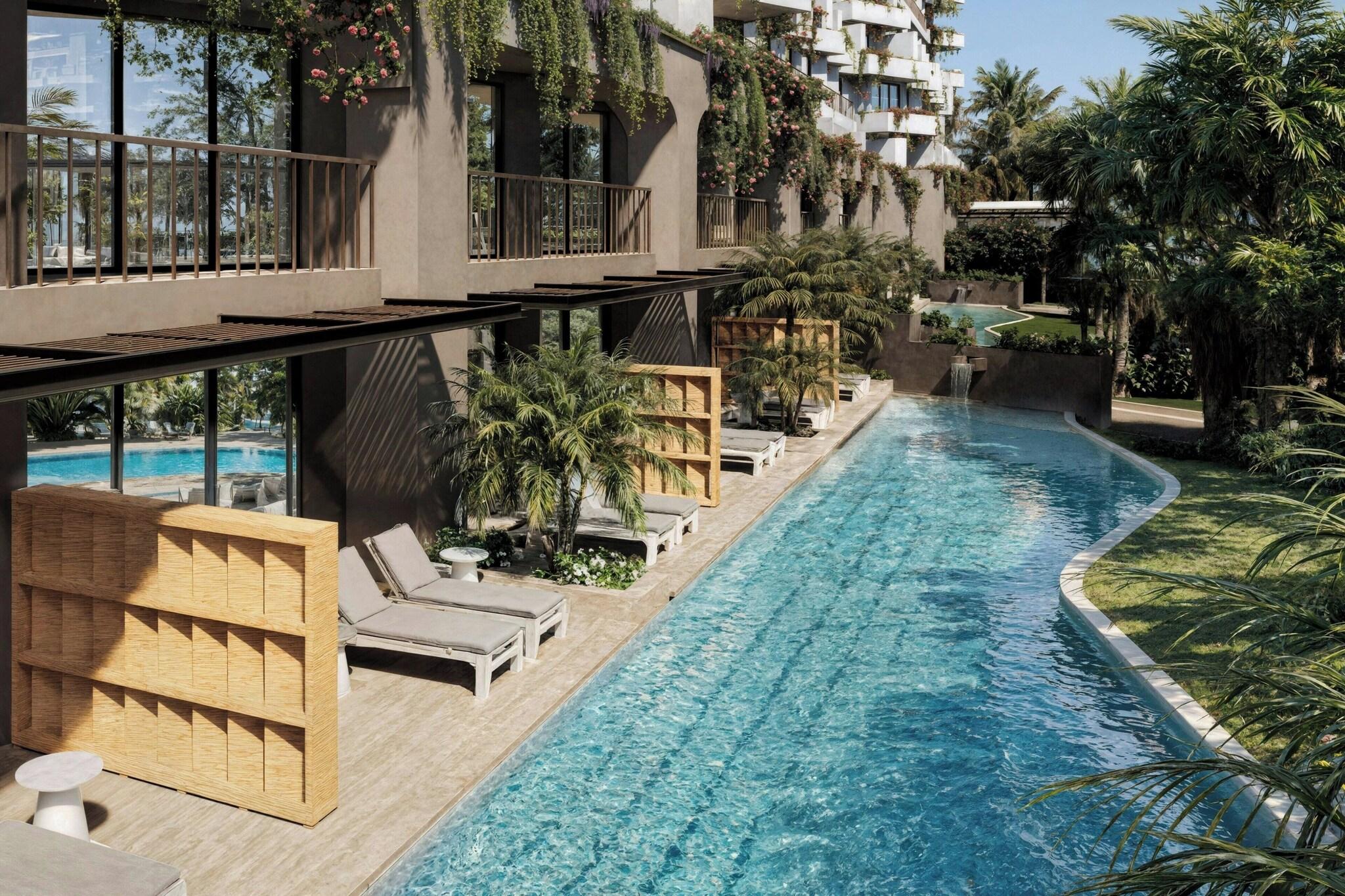 Quadruple Ocean Front Two Double Beds