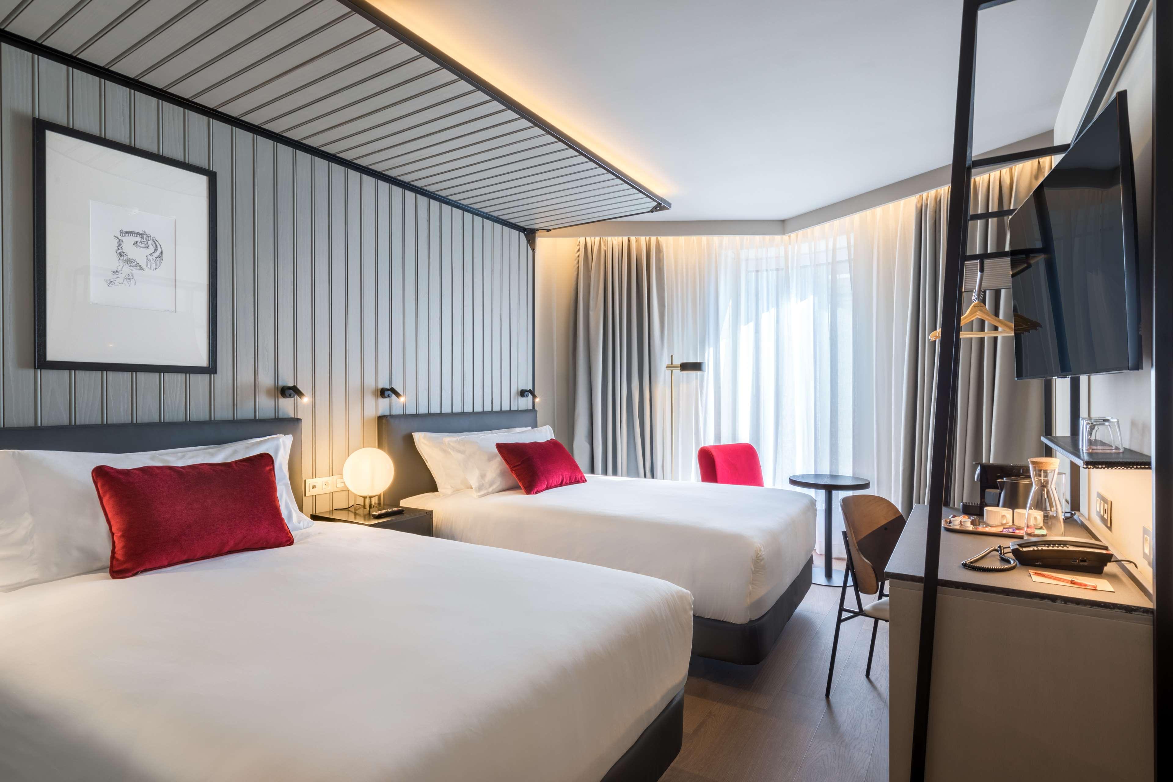 Double City View Two Double Beds