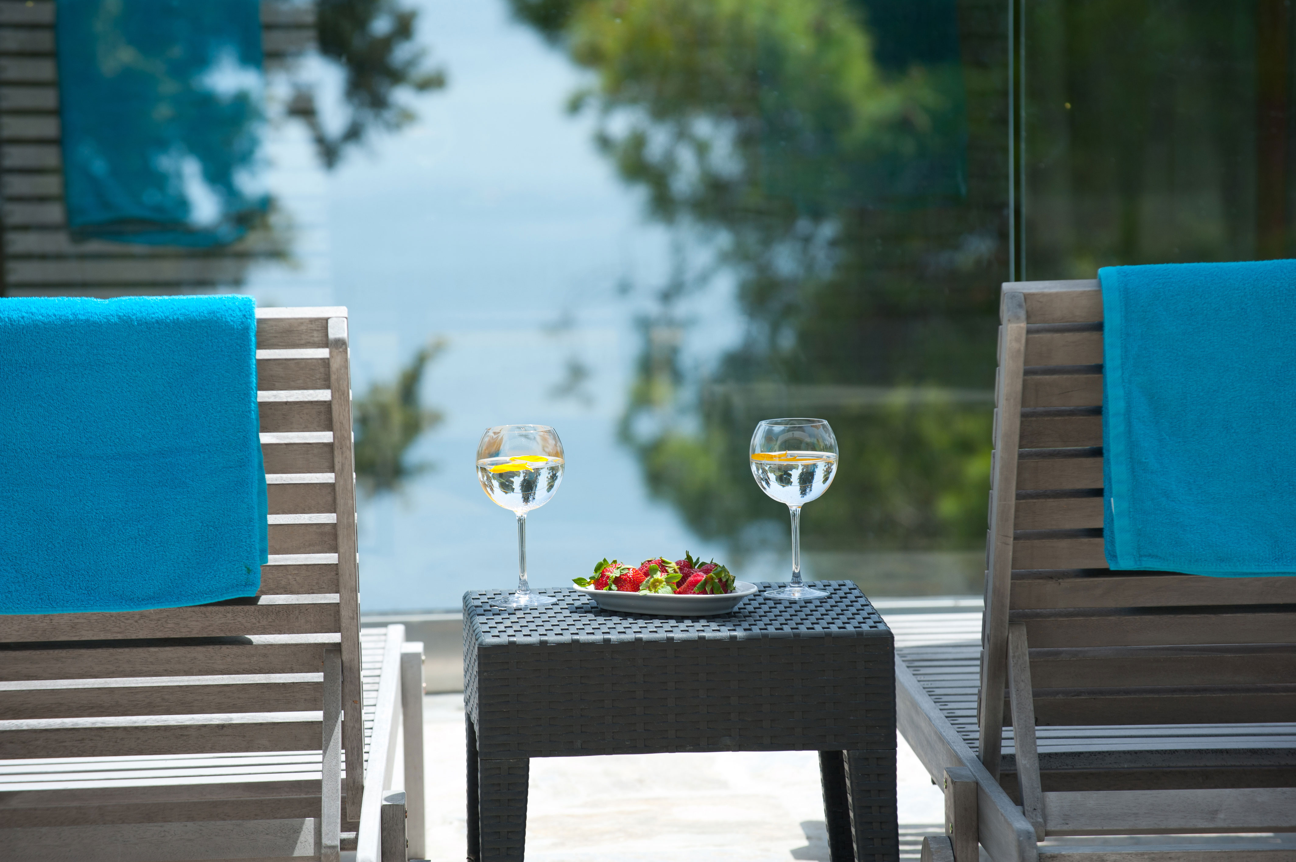 Family Room with Private Pool