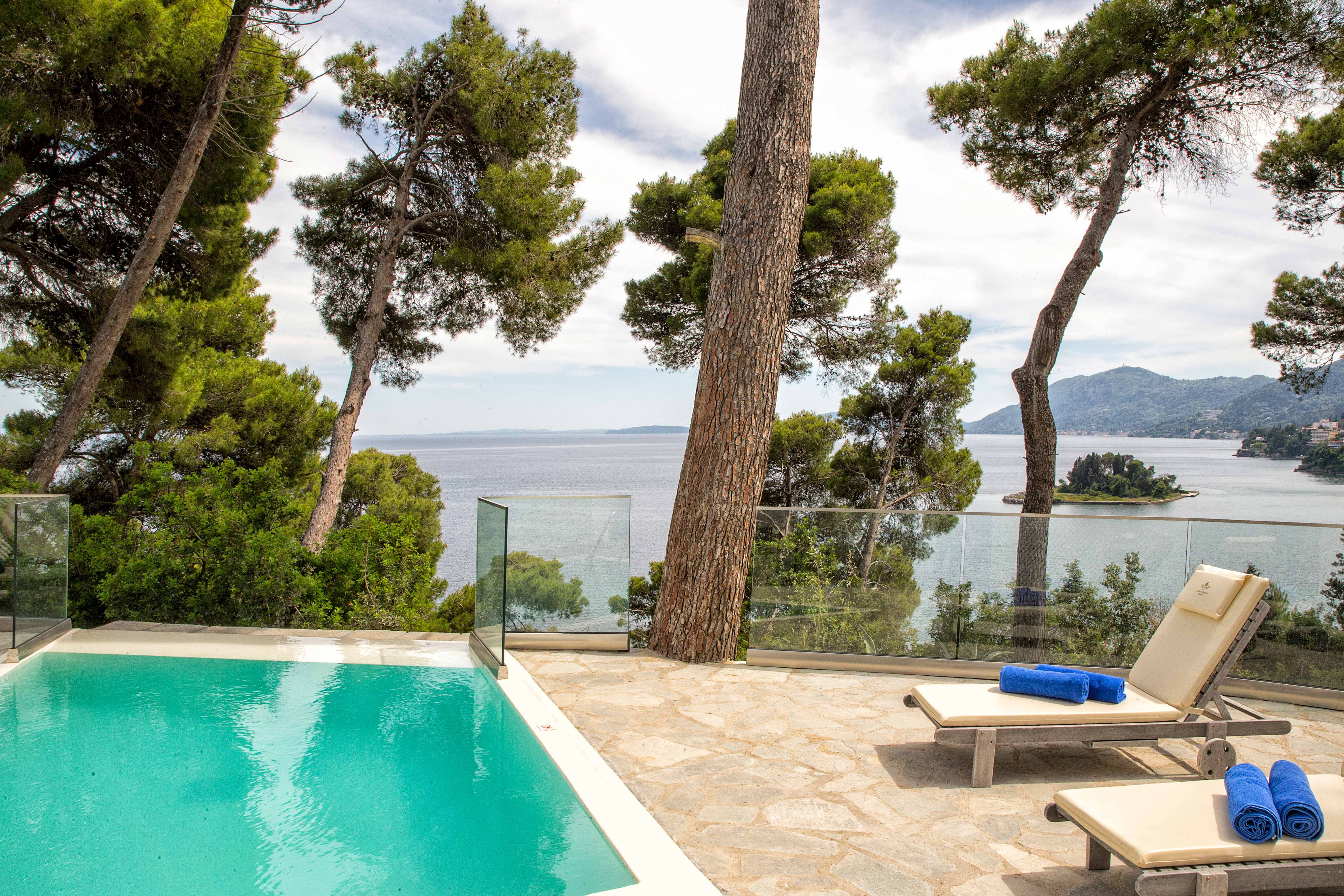 Family Room with Private Pool