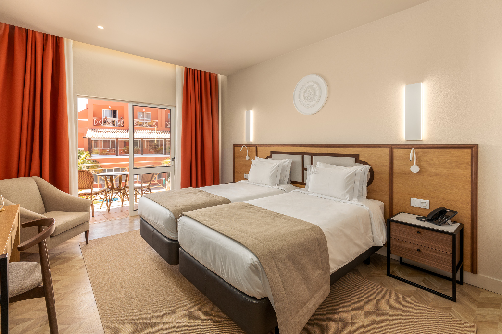 Twin Sea View with Balcony