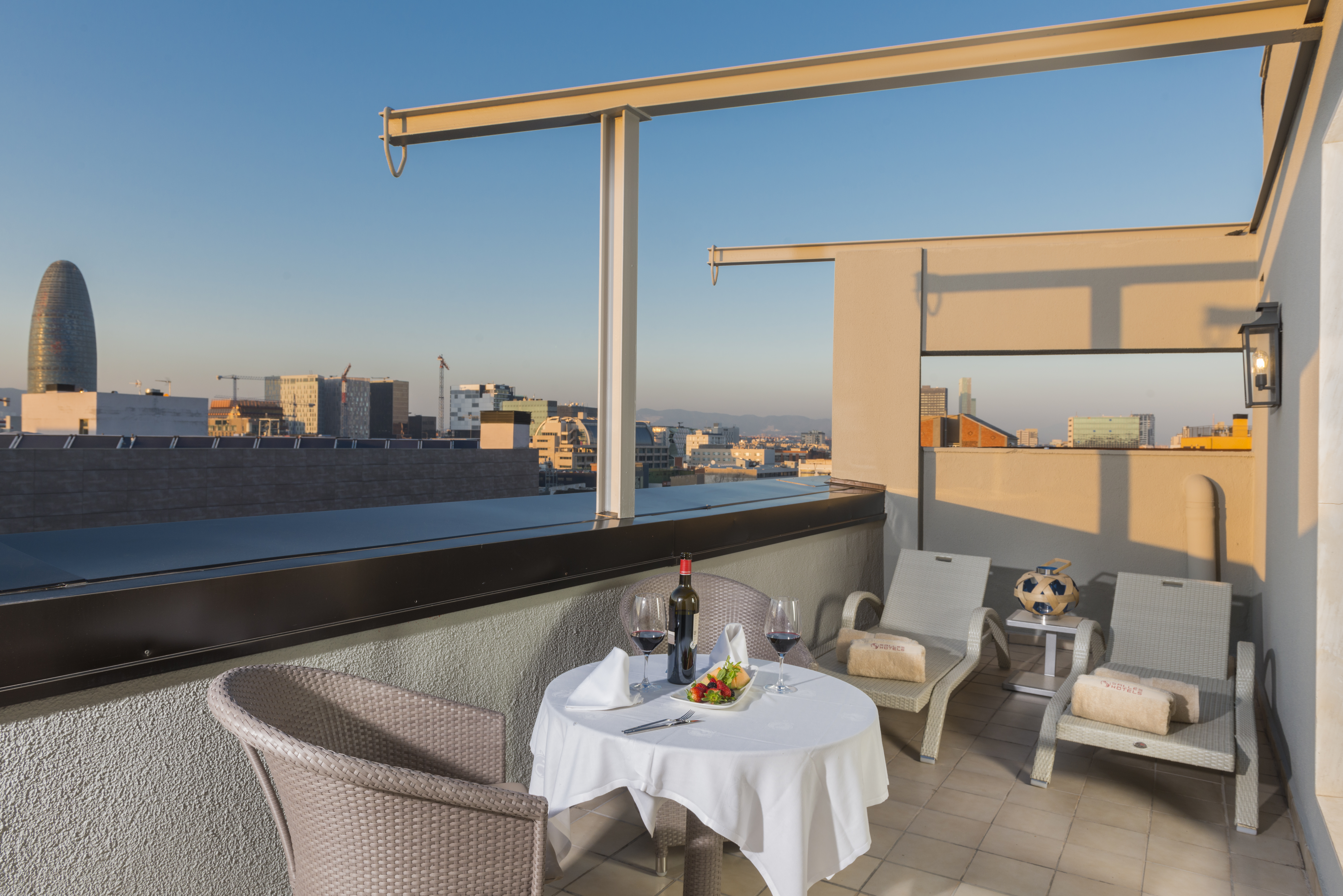 Double or Twin Deluxe with Terrace