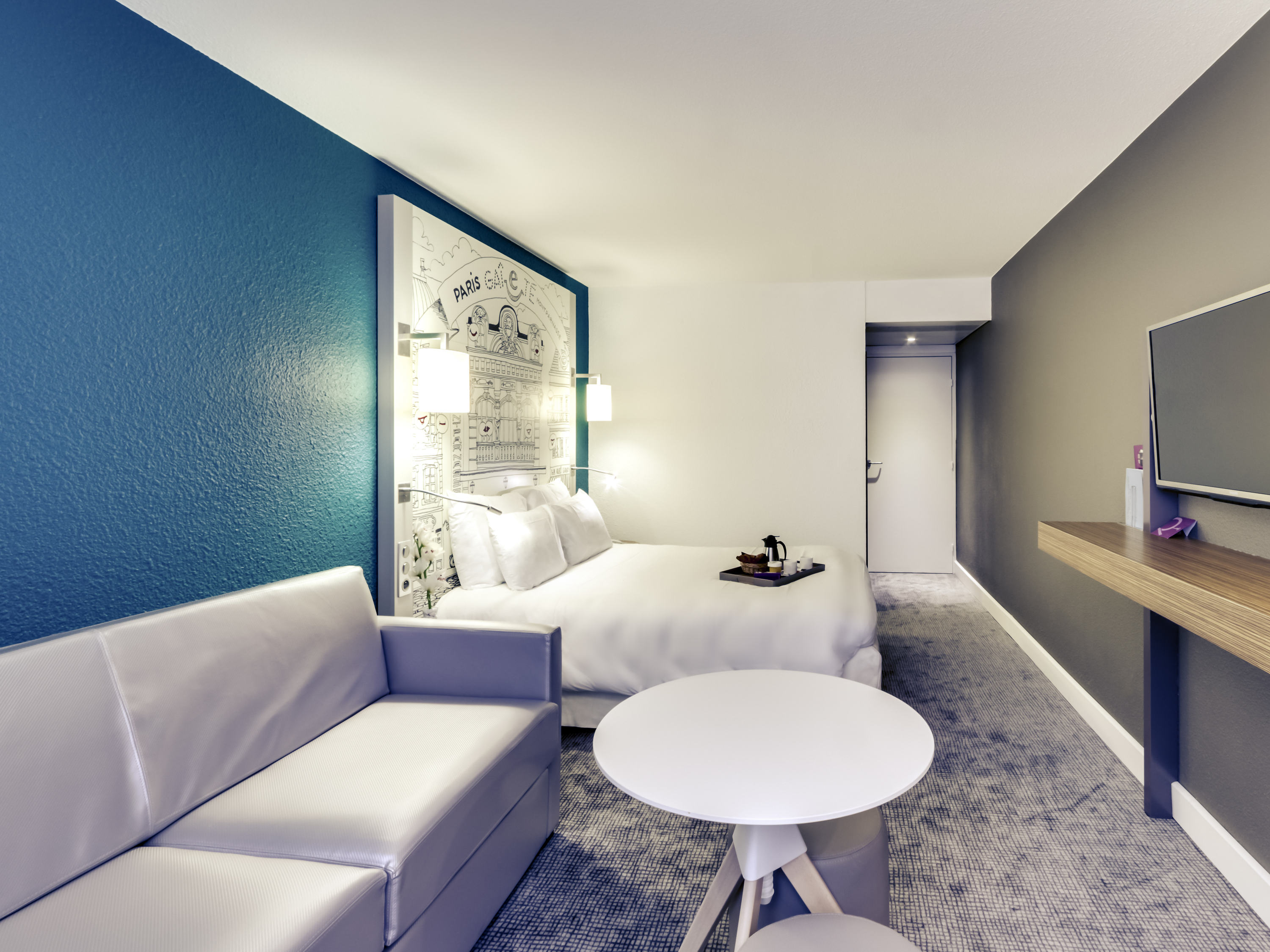 Quadruple with Double Bed