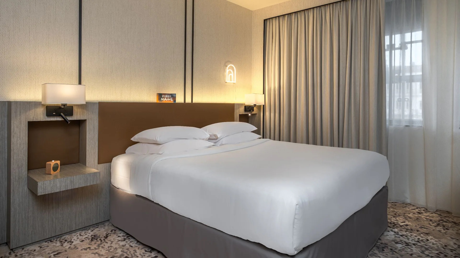 Double Queen Size Bed