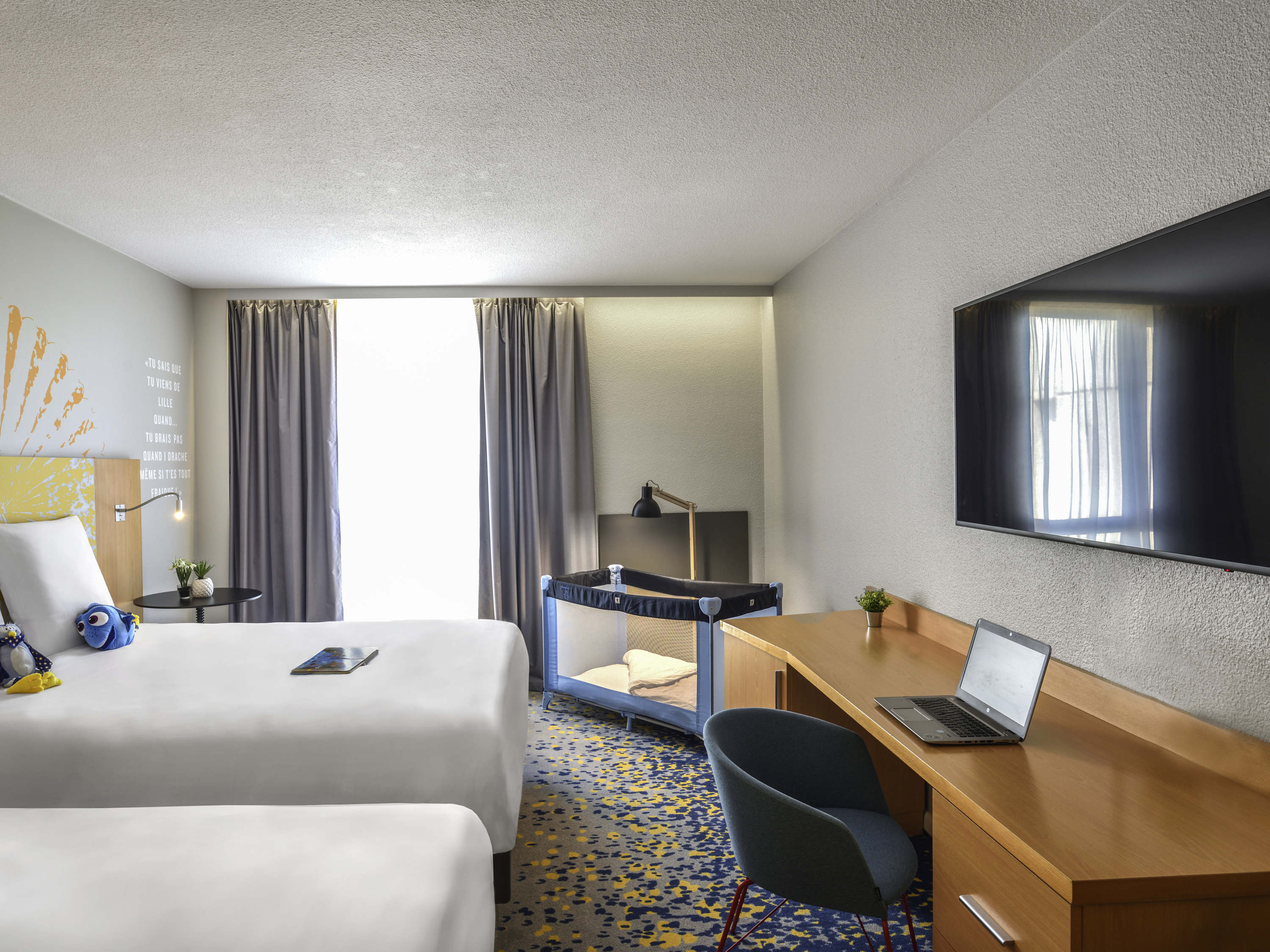 Double Classic Two Double Beds