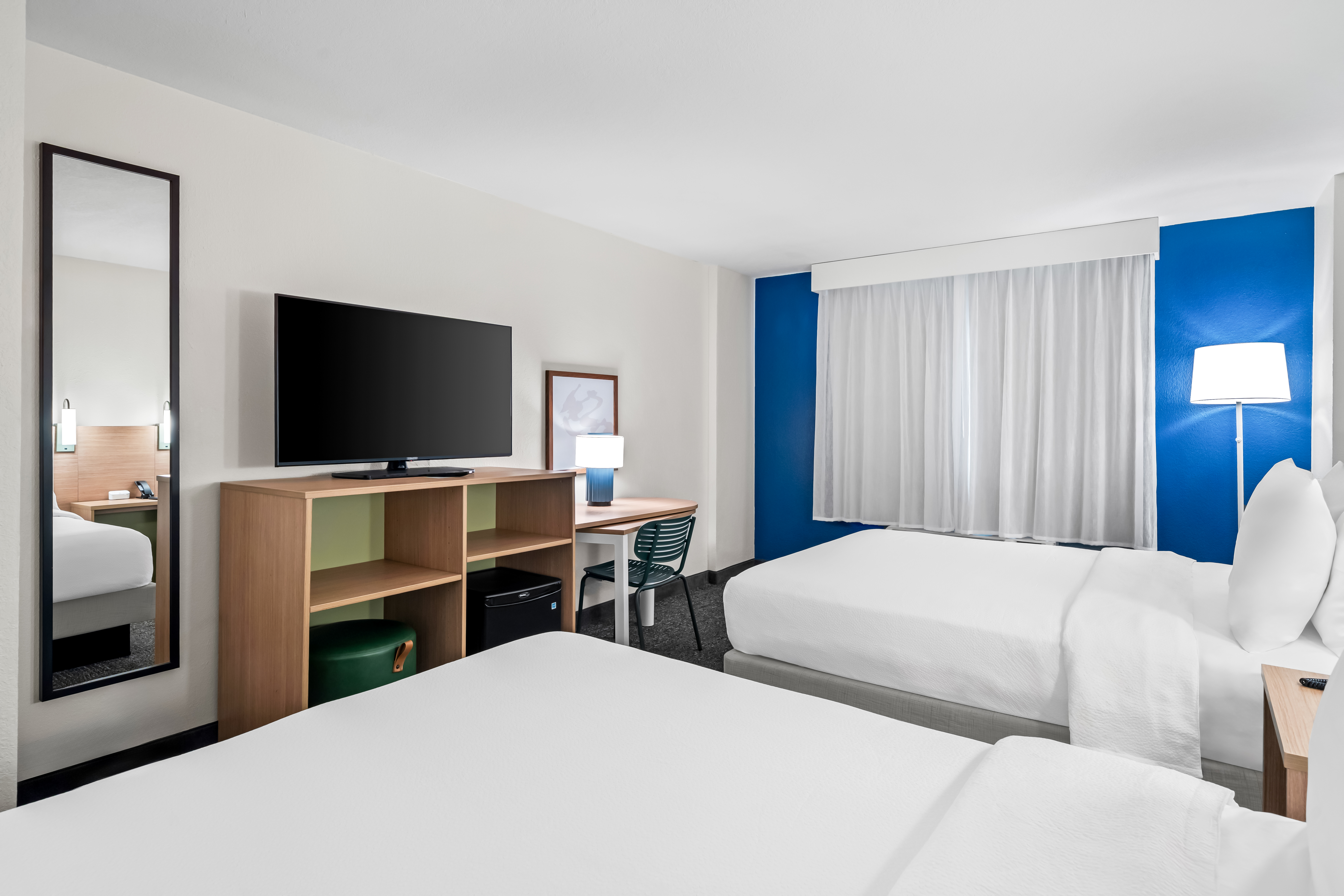 Double Two Queen Beds