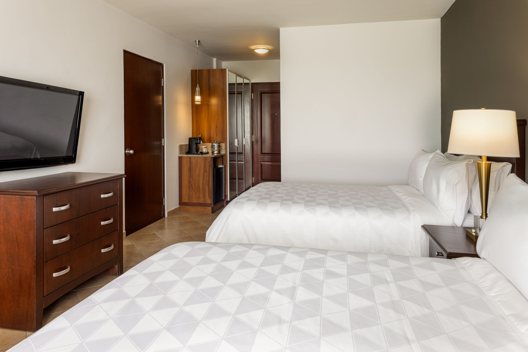 Double Two Double Beds Premium