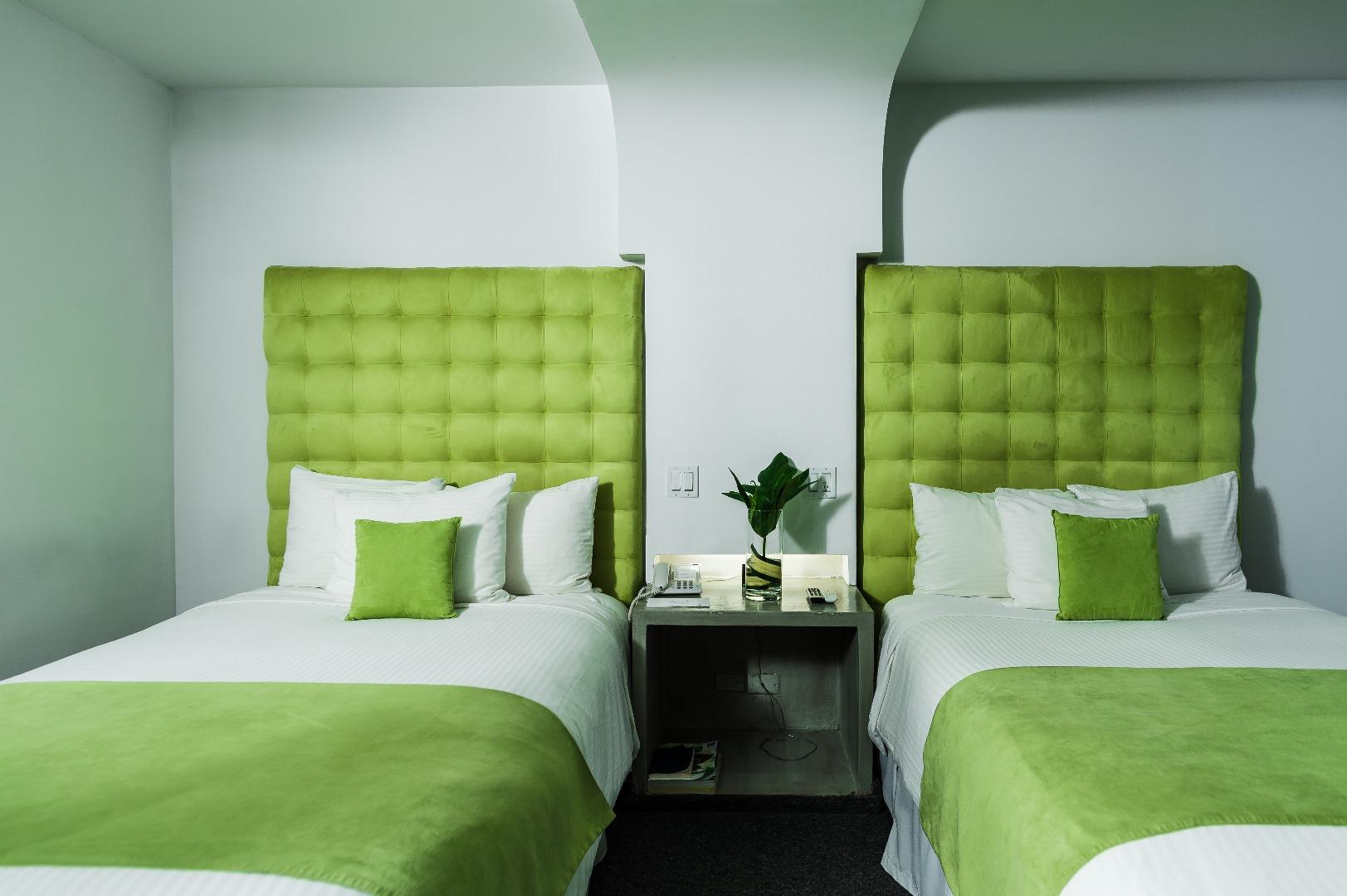 Double Two Double Beds