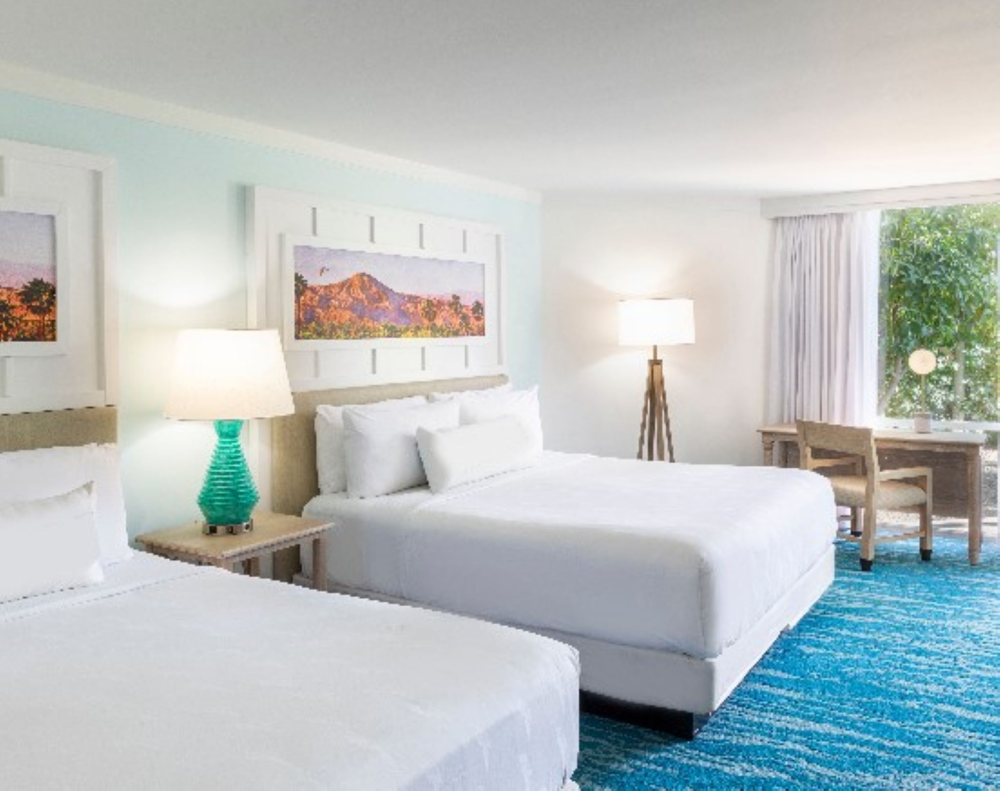 Quadruple Accessible-two Queen Beds