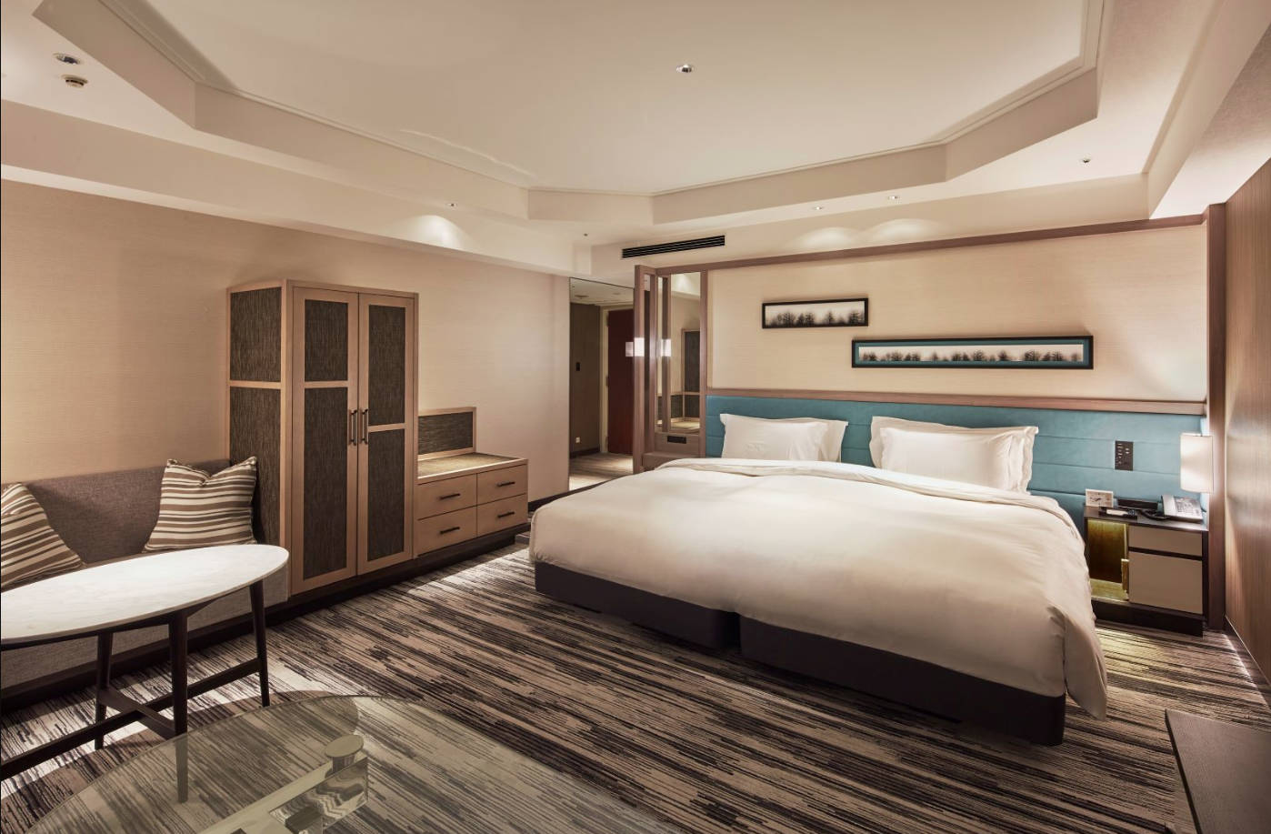 Double Single King Size Bed