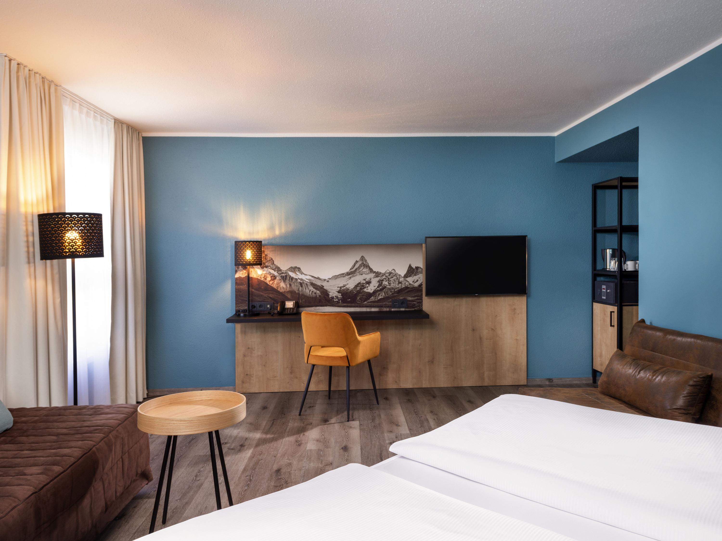 Family Room King Size Bed