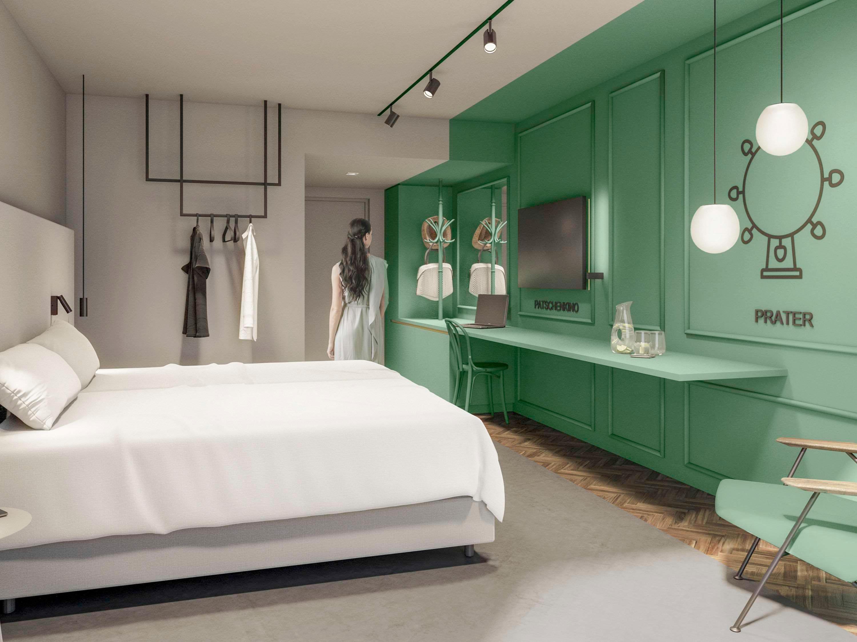 Double with Double Bed