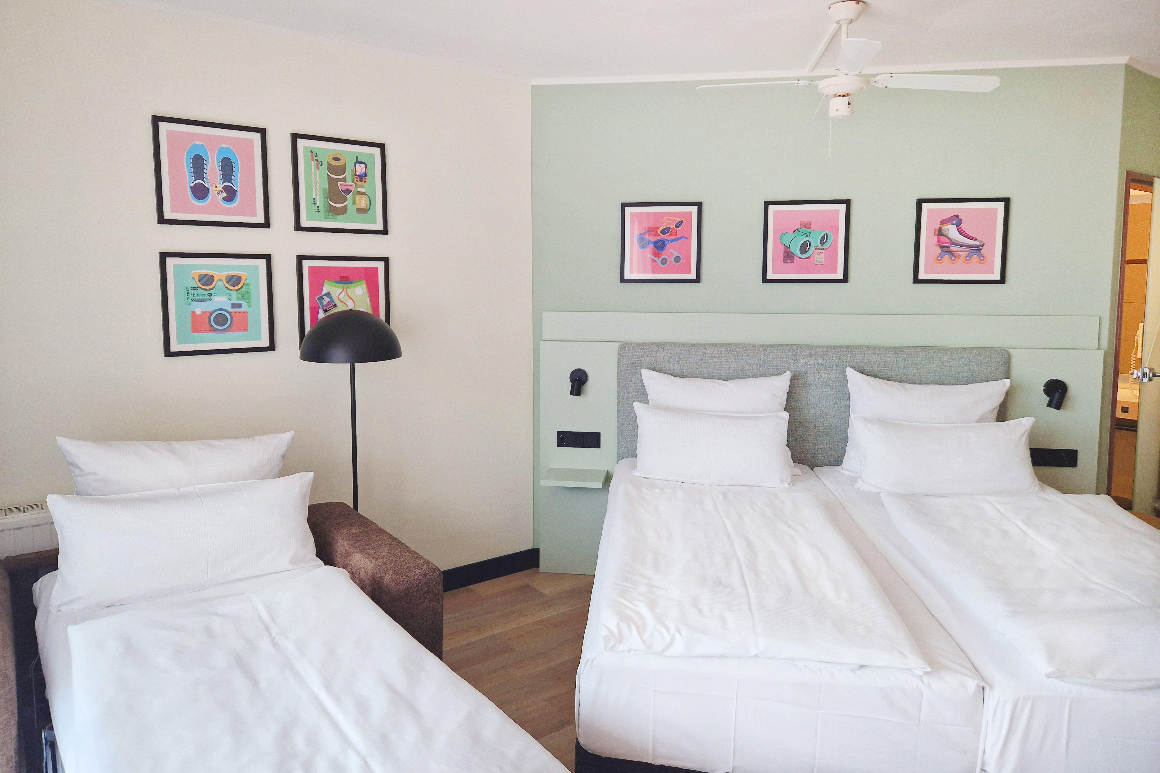 Double Queen Size Bed