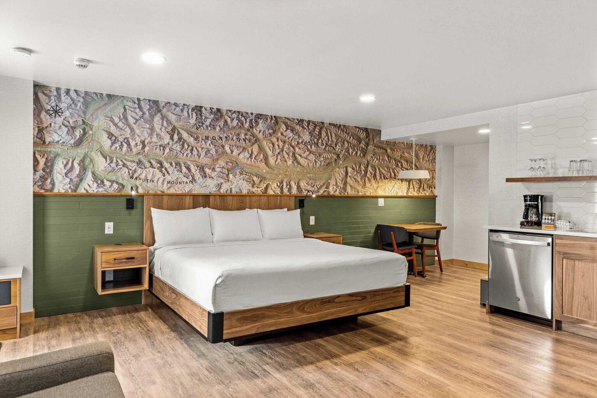 Studio King Size Bed