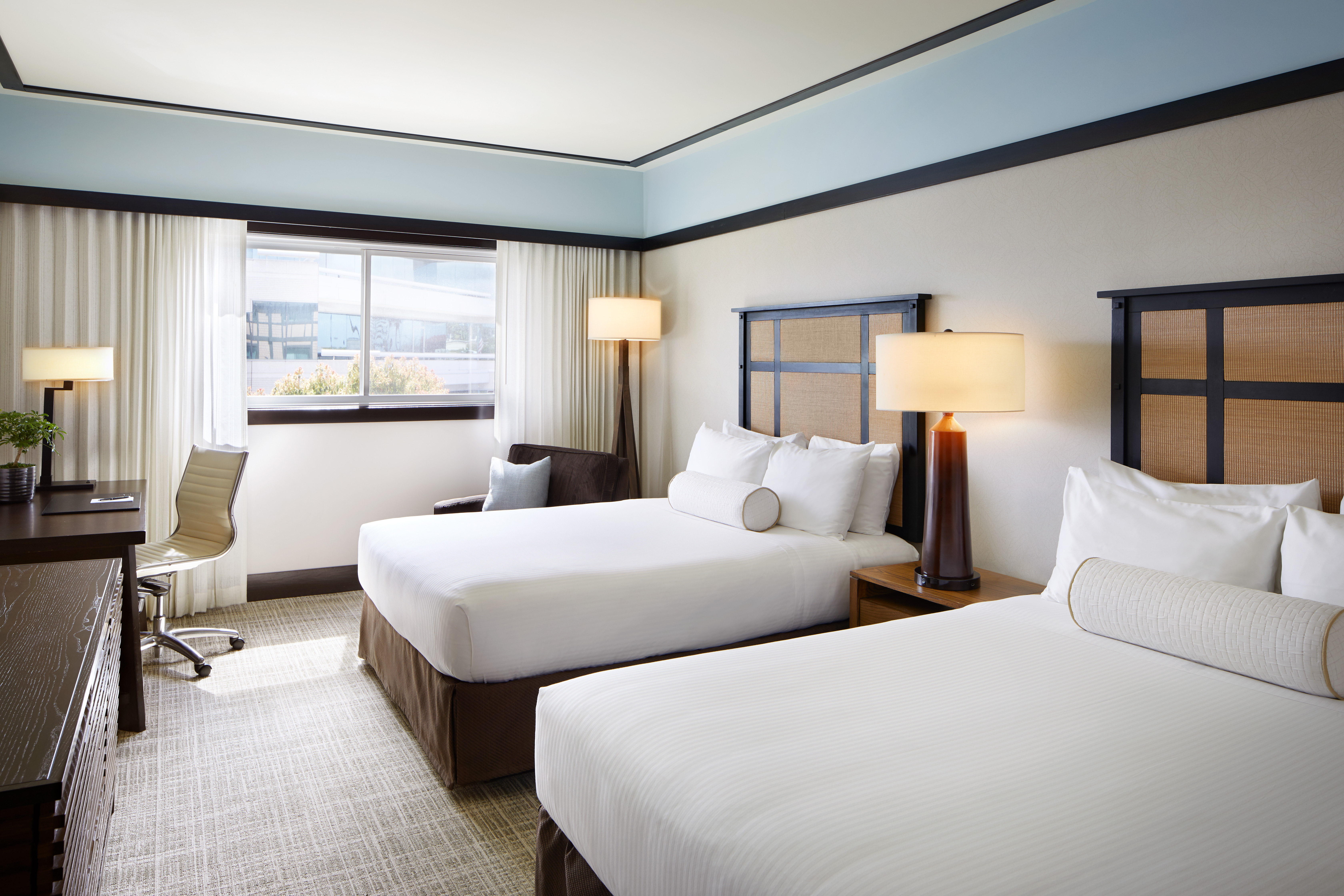 Double Two Queen Beds