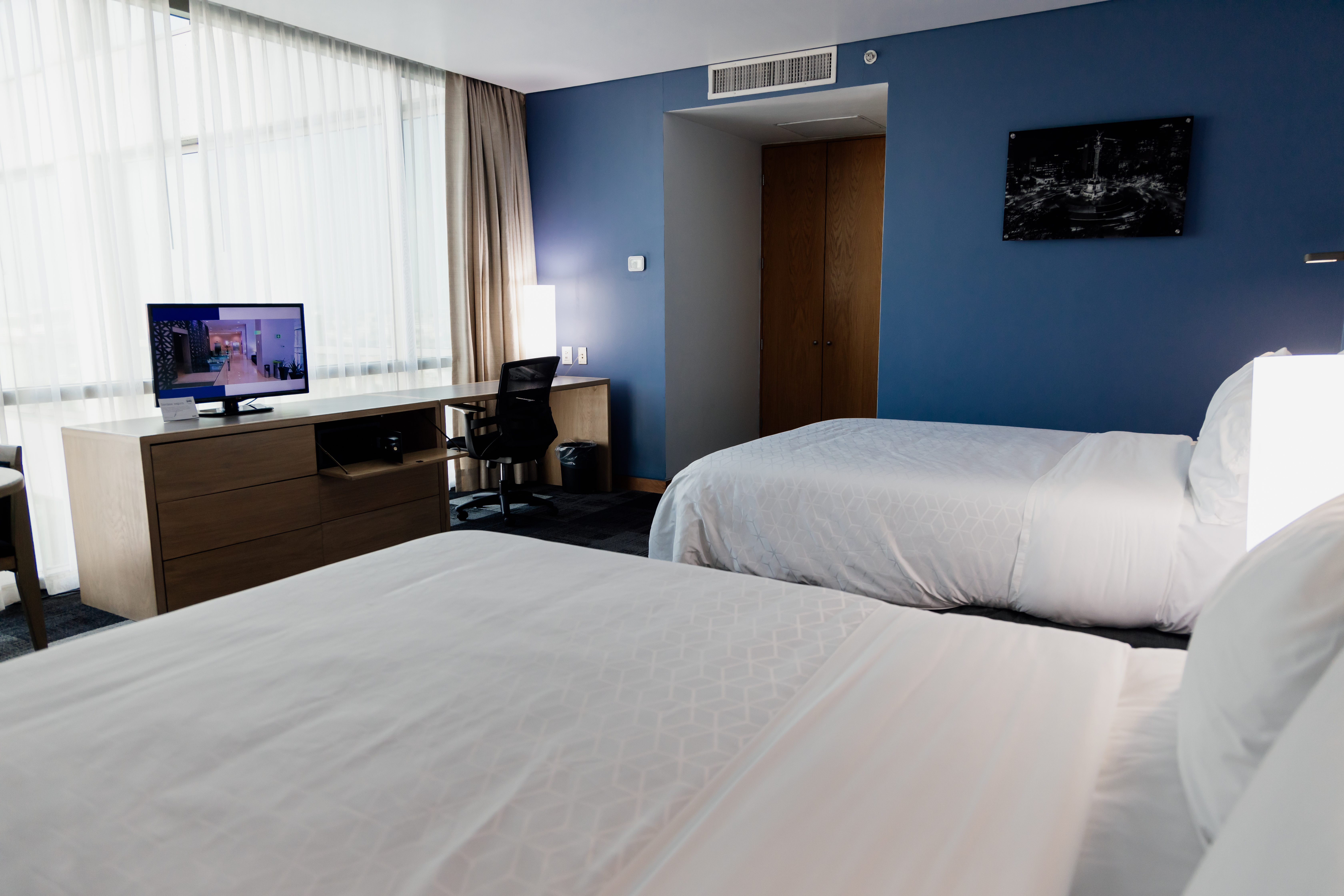 Double Two Double Beds