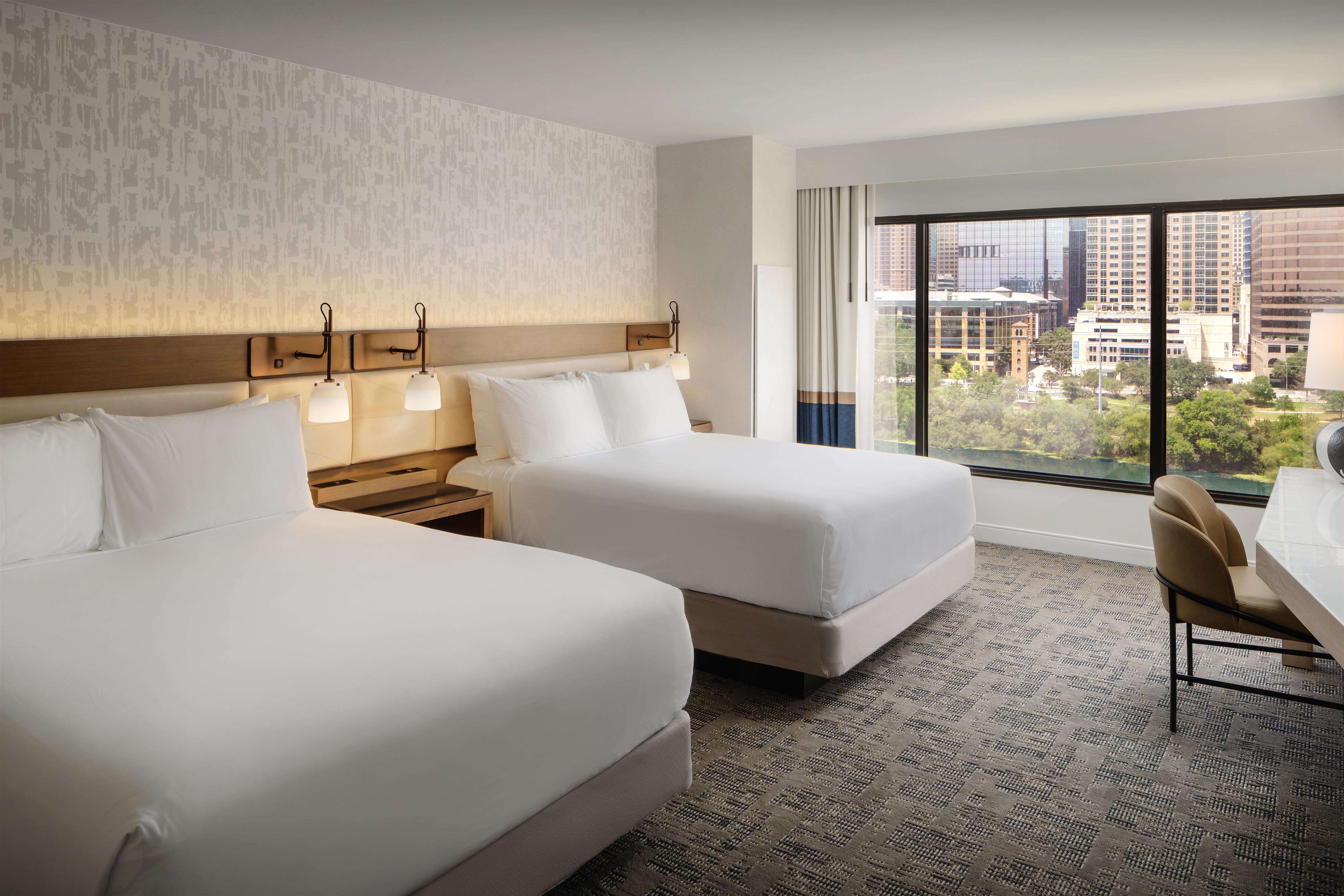 Double Two Queen Beds