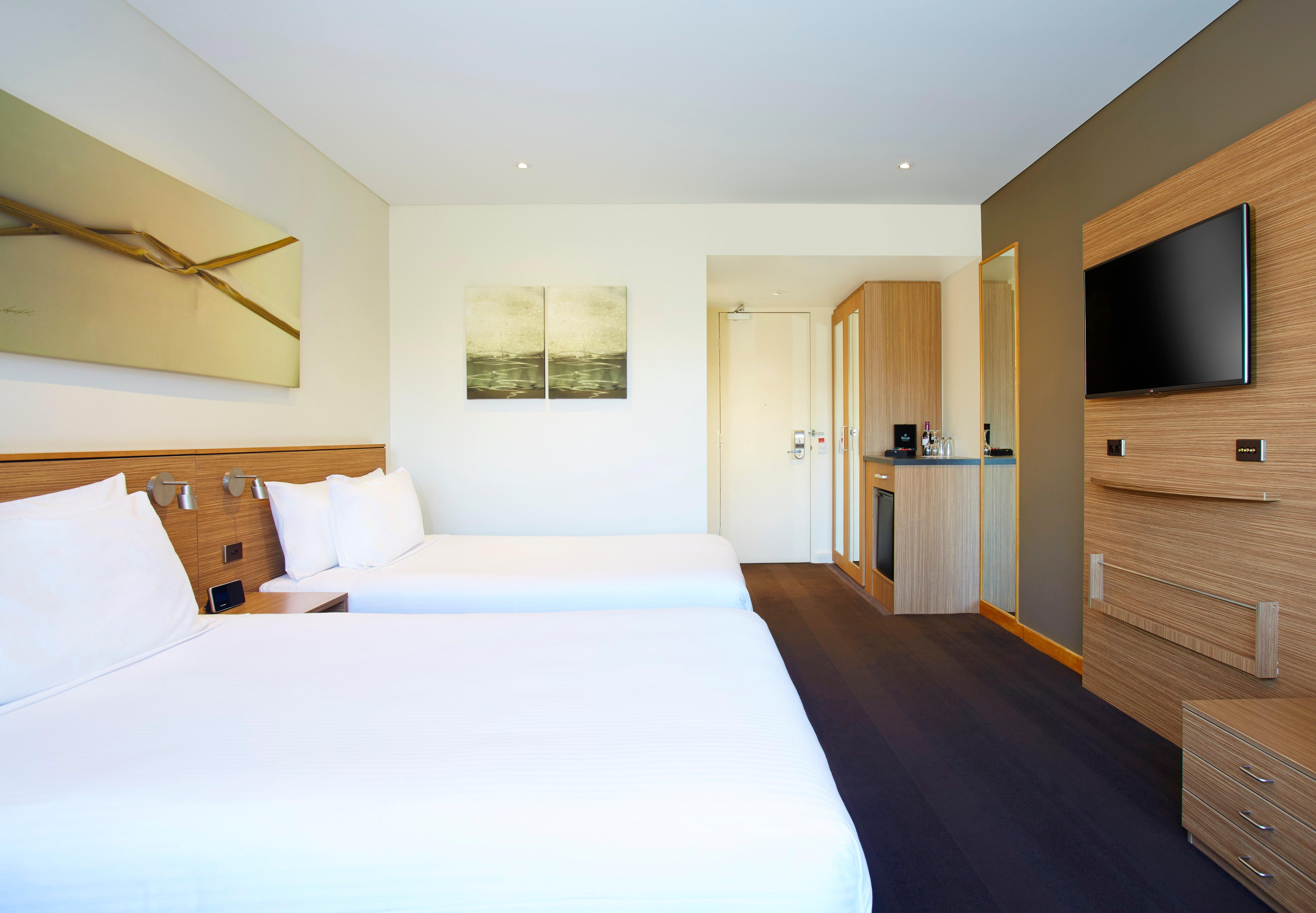 Double City View Two Double Beds