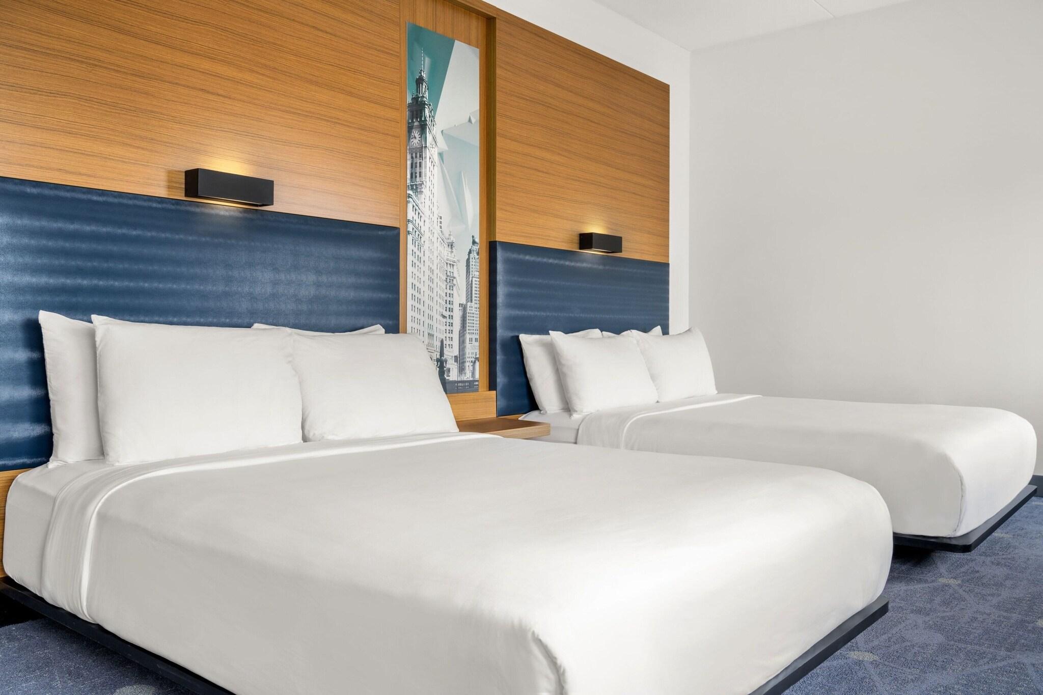 Double Two Queen Beds