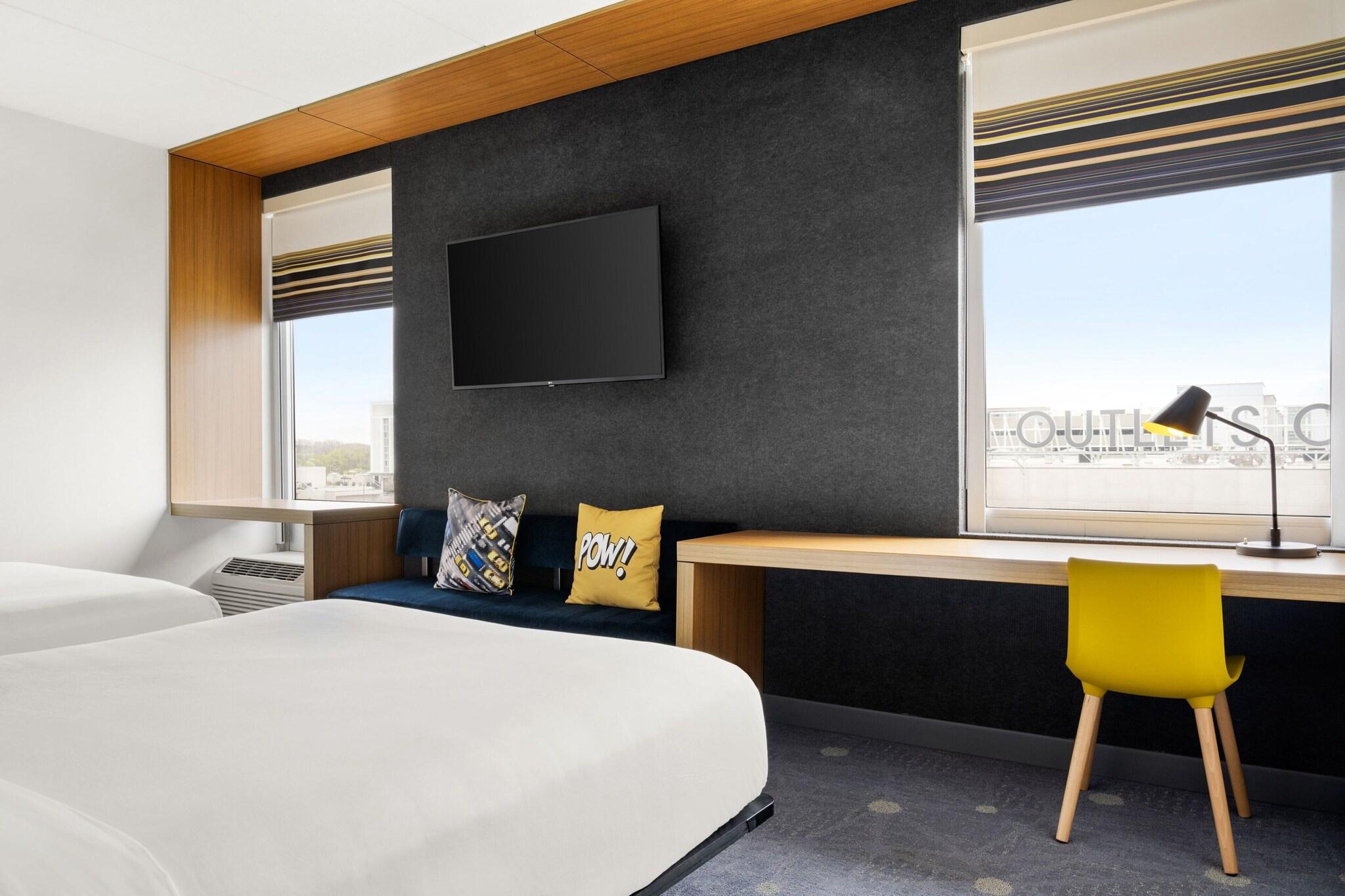 Double Two Queen Beds