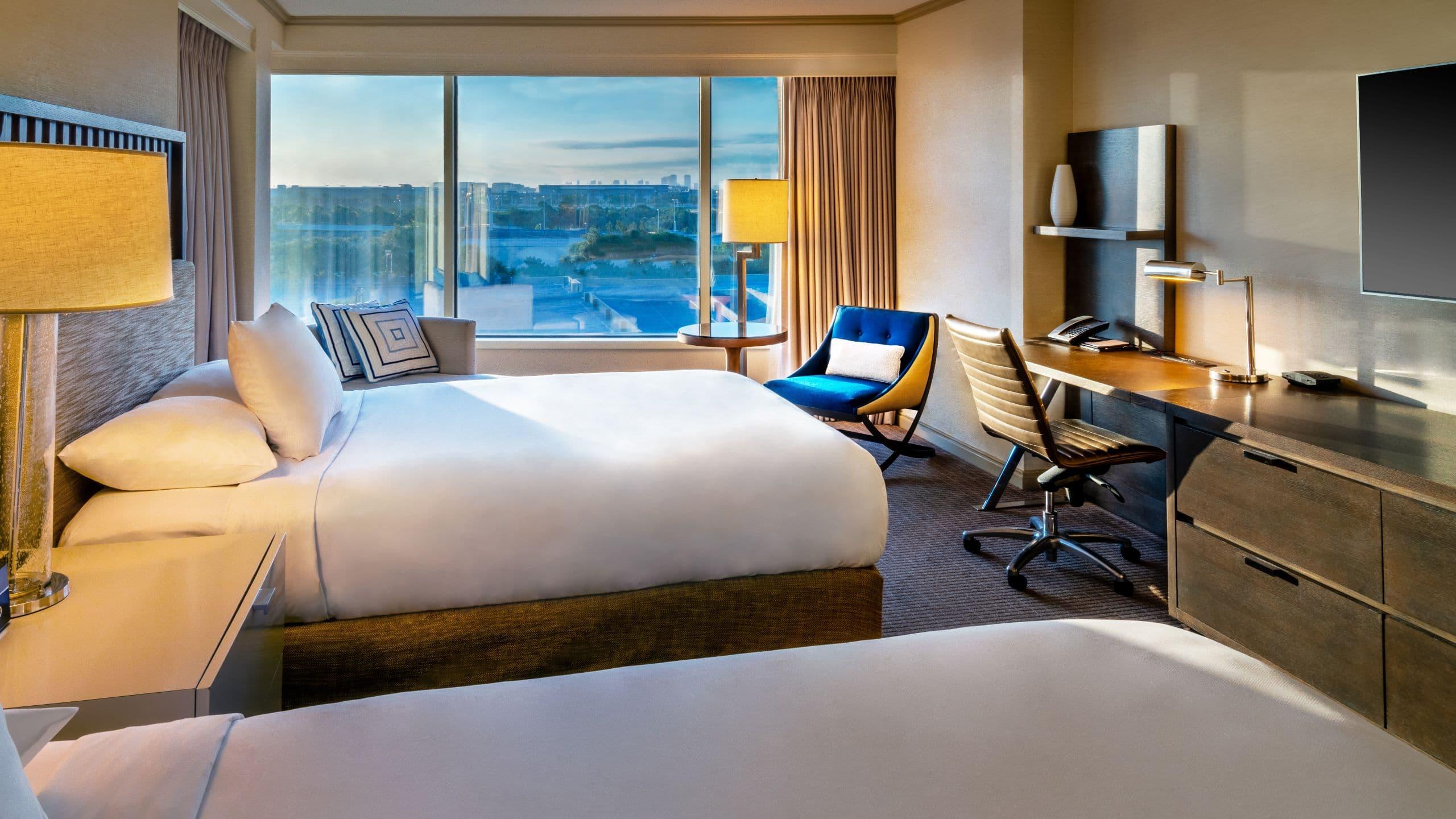 Double Two Double Beds