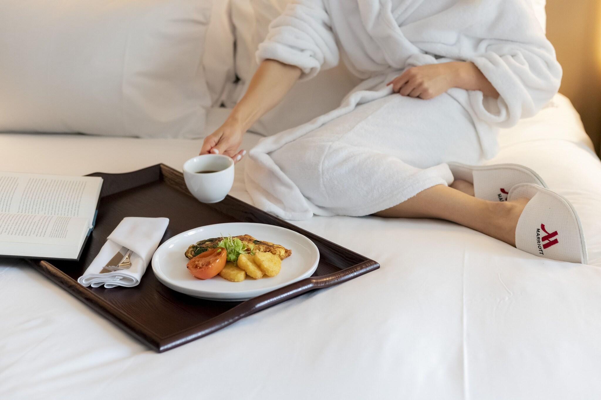 Quadruple City View Two Double Beds