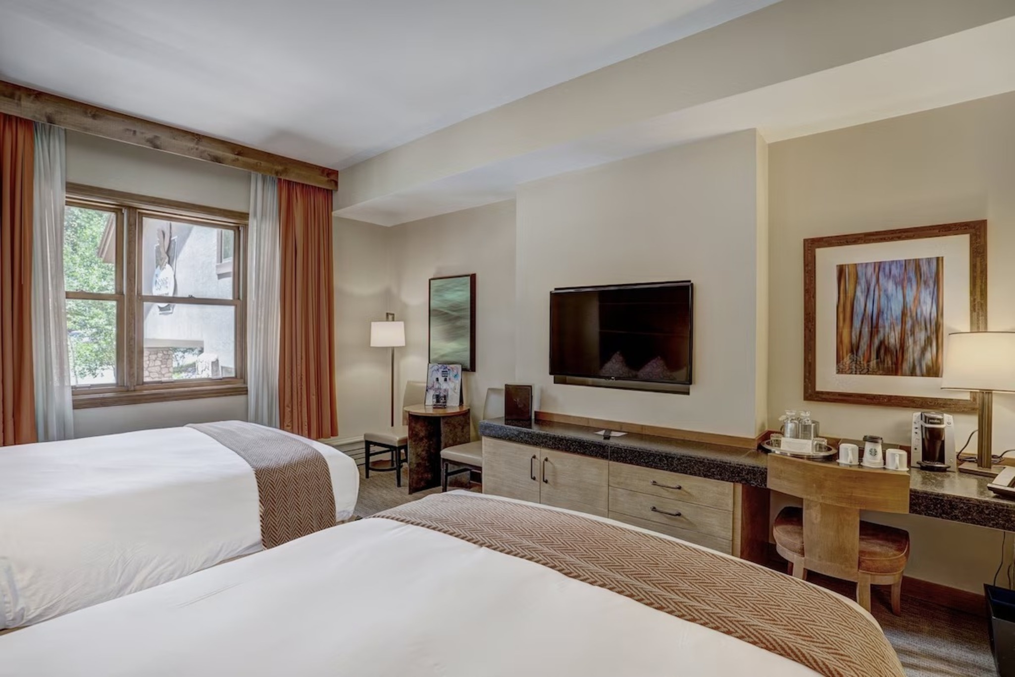 Double Two Queen Beds